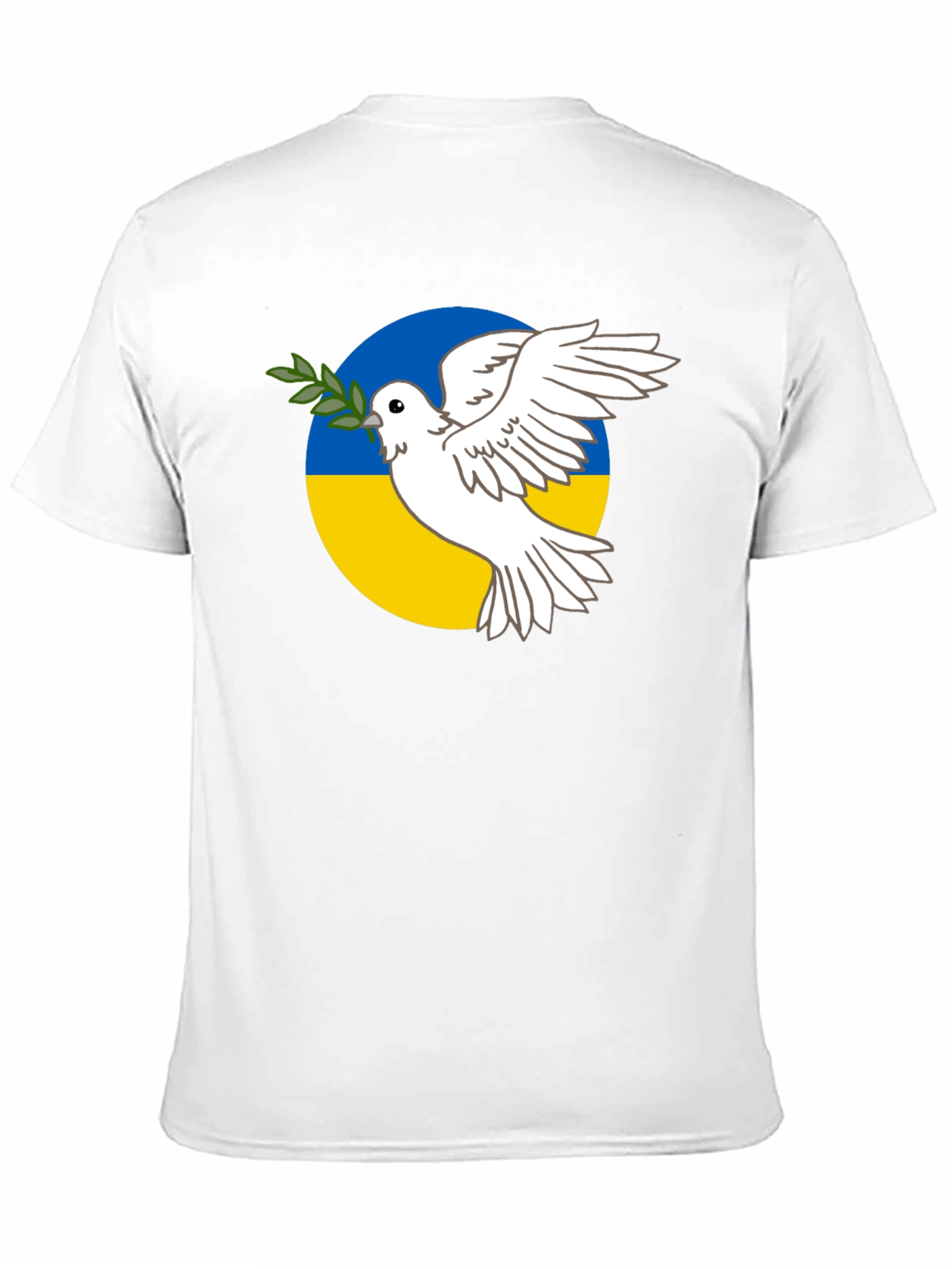 Ukraine Peace Dove T-Shirt - Support Ukraine