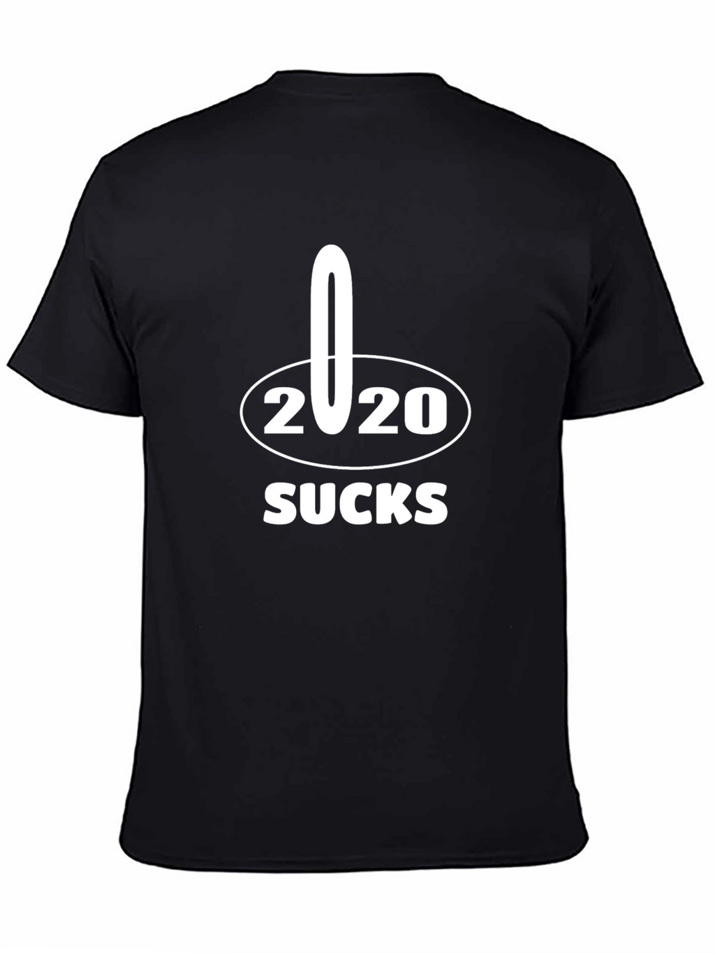 2020 Sucks Graphic Tee - Black Novelty T-Shirt