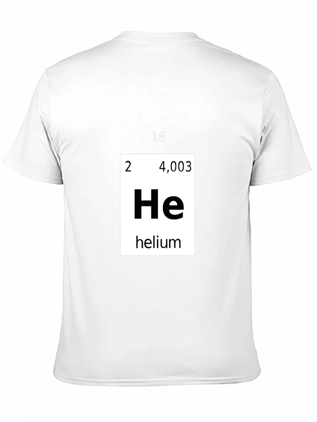 Helium Periodic Table T-Shirt Chemistry Tee