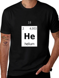 Helium Periodic Table T-Shirt Chemistry Tee