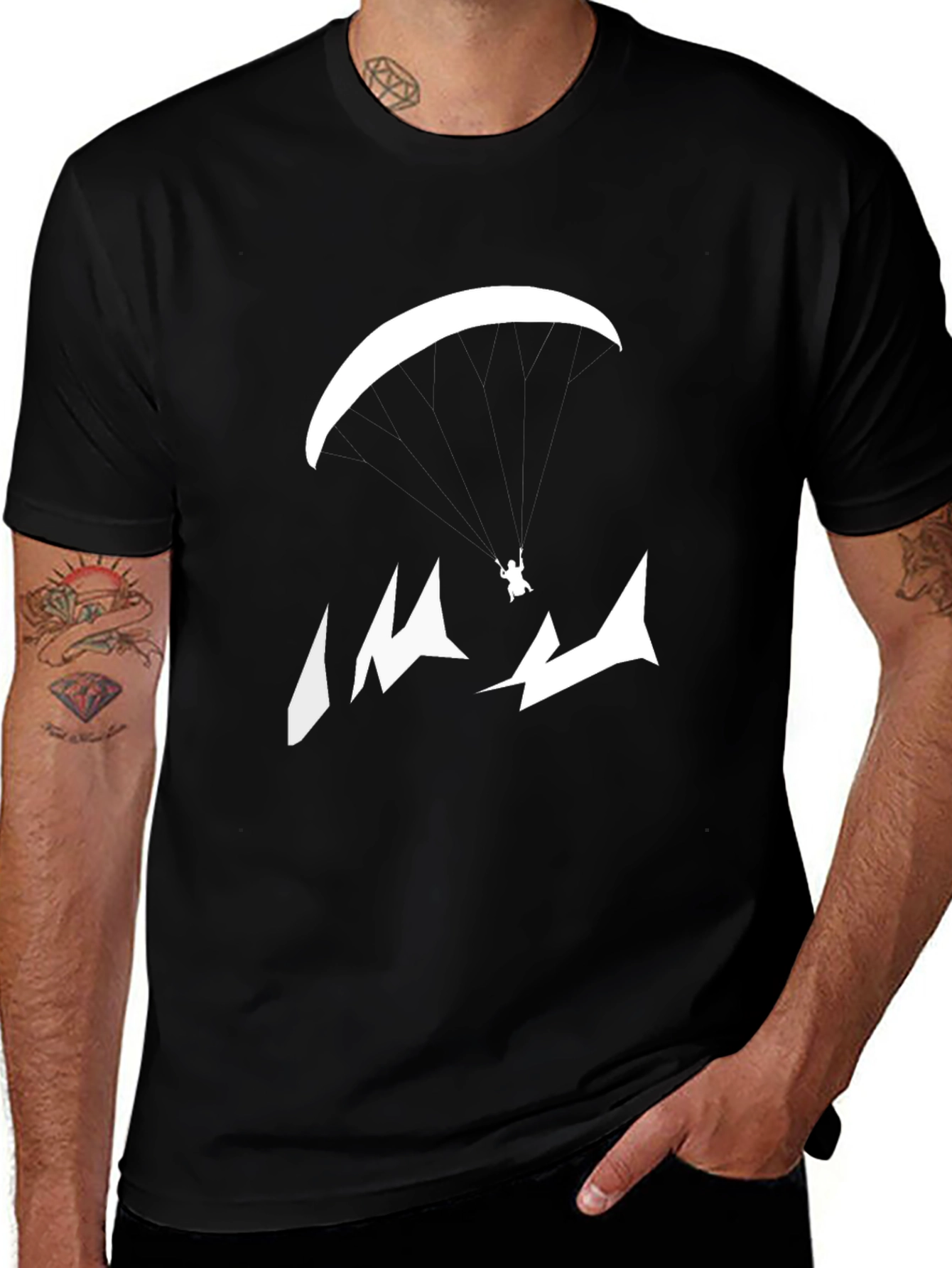 Paragliding Graphic Tee - Adventure Seeker T-Shirt