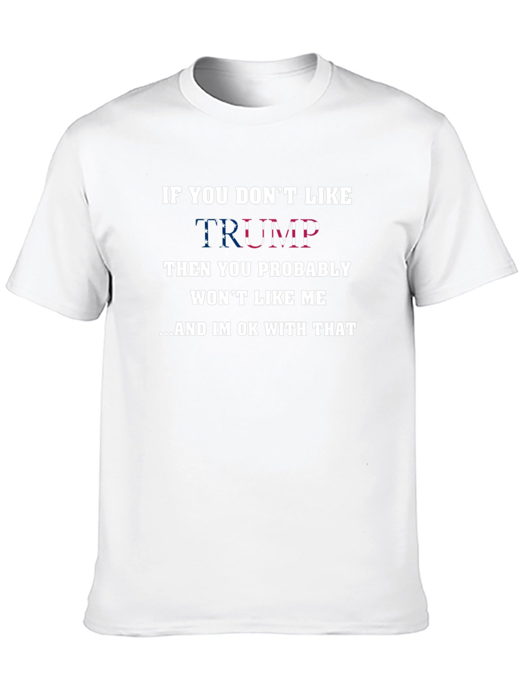 Trump Graphic T-Shirt - Patriotic Statement Tee