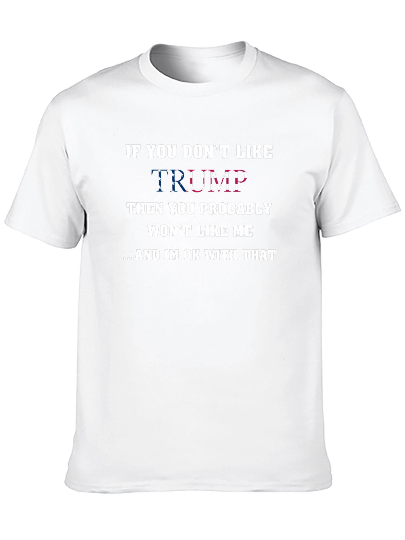 Trump Graphic T-Shirt - Patriotic Statement Tee