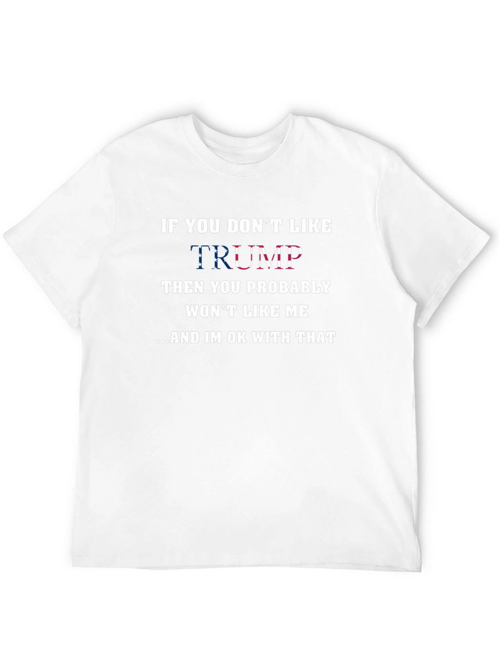 Trump Graphic T-Shirt - Patriotic Statement Tee