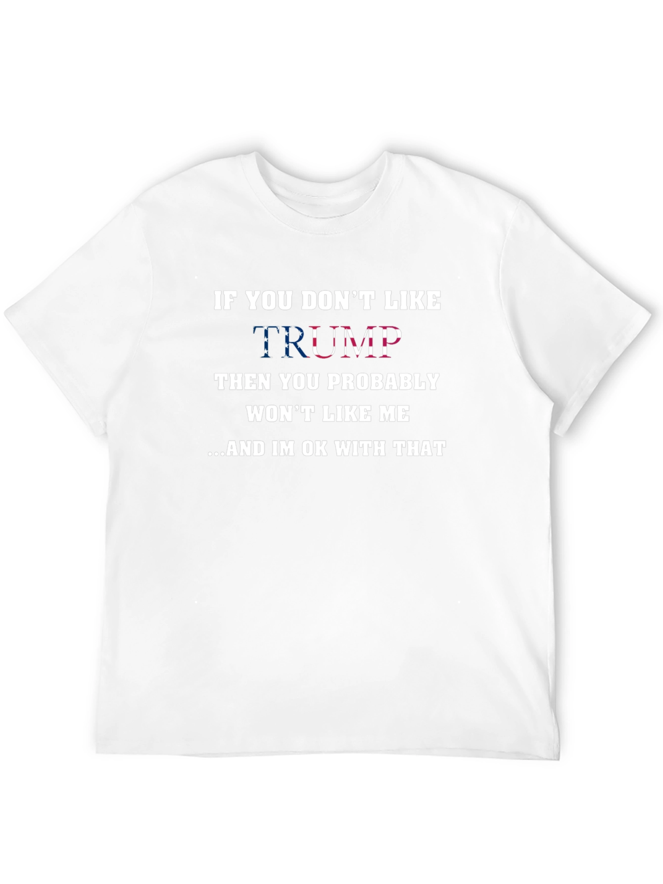 Trump Graphic T-Shirt - Patriotic Statement Tee