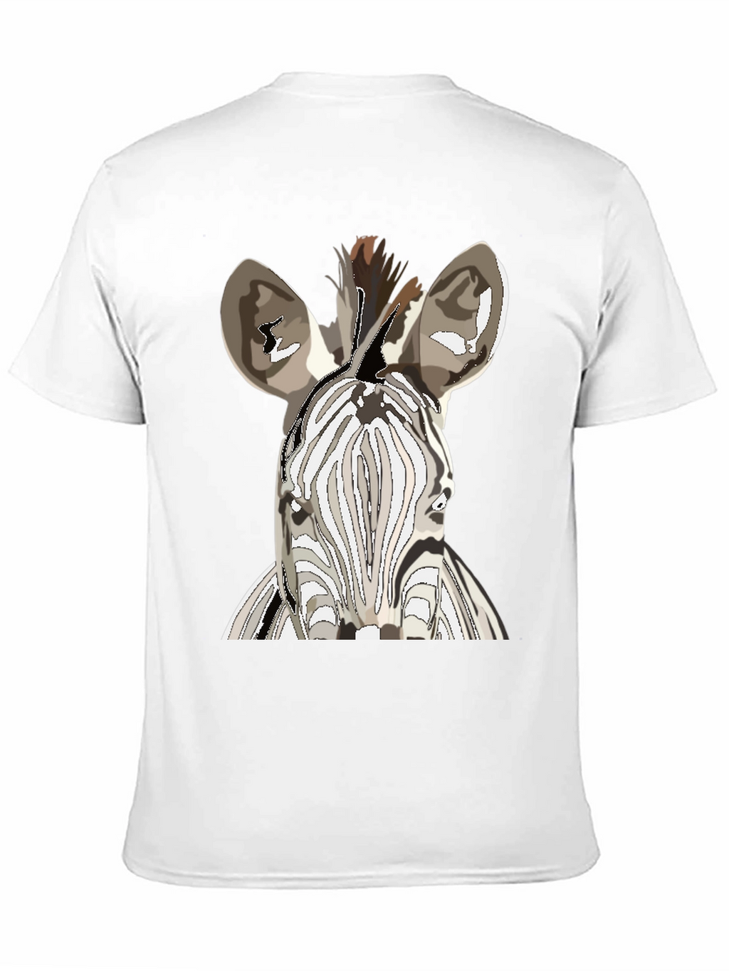 Zebra Graphic T-Shirt - Stylish Animal Print Tee