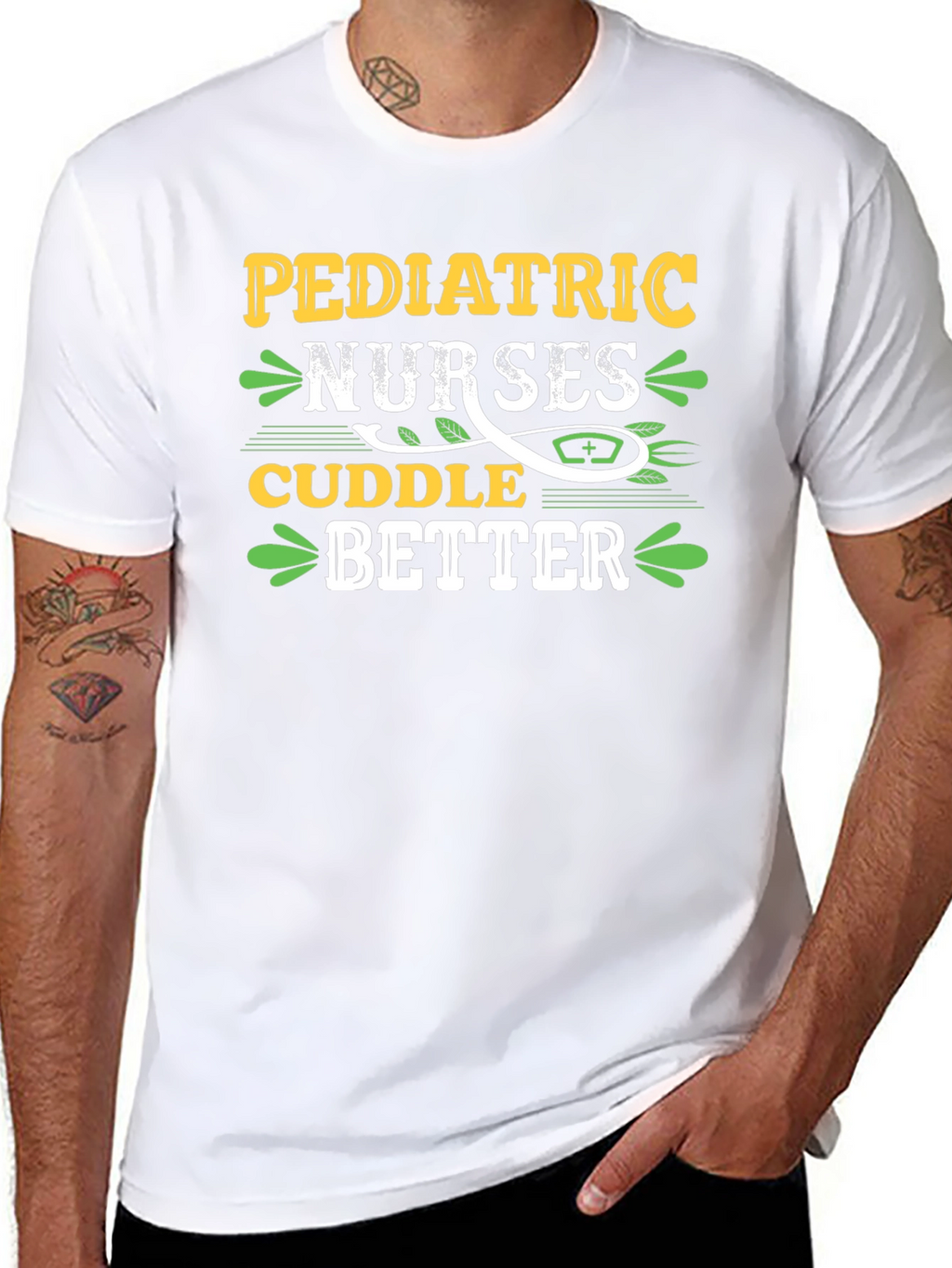 Pediatric Nurses Cuddle Better Graphic Tee
