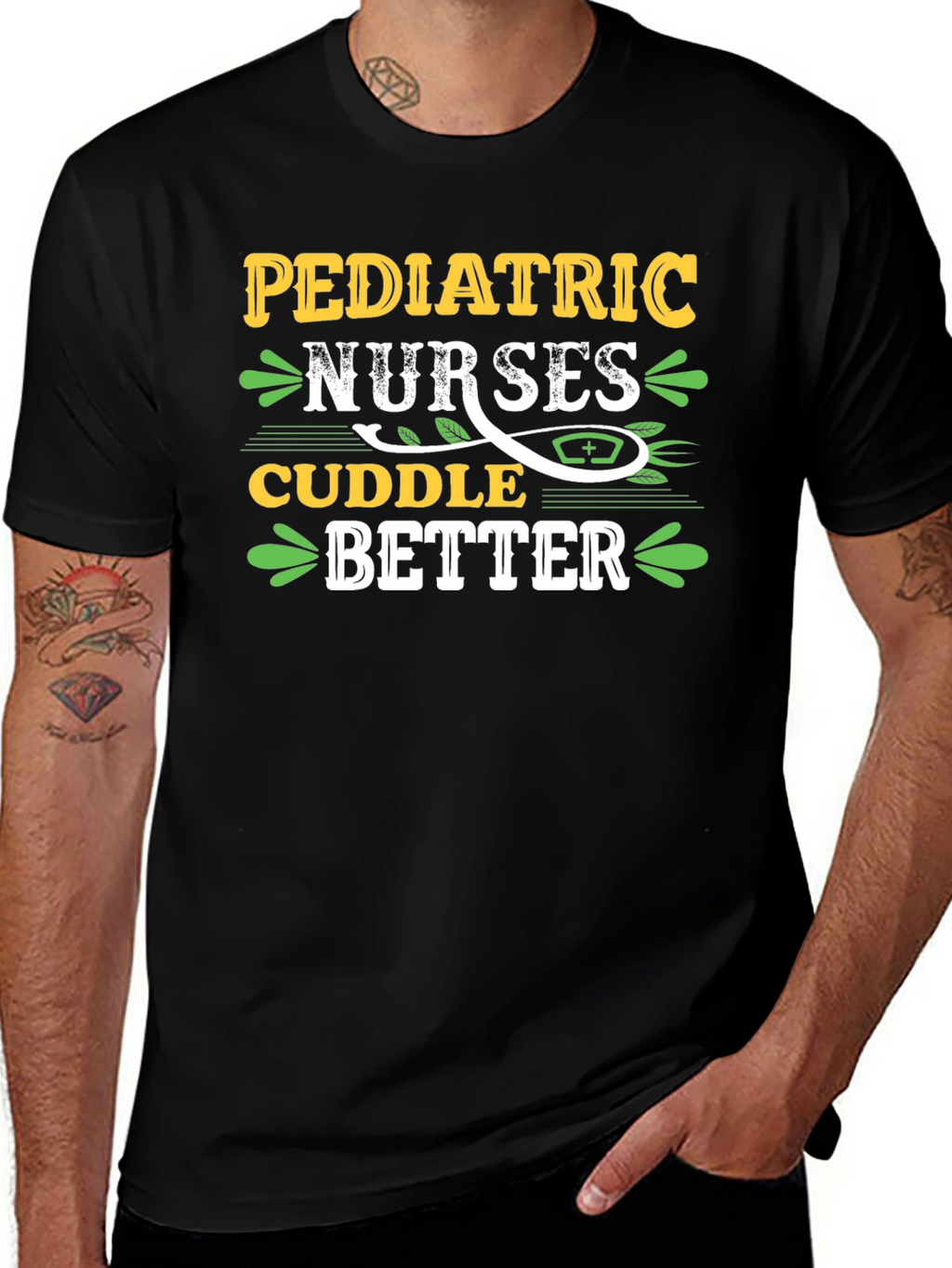 Pediatric Nurses Cuddle Better Graphic Tee
