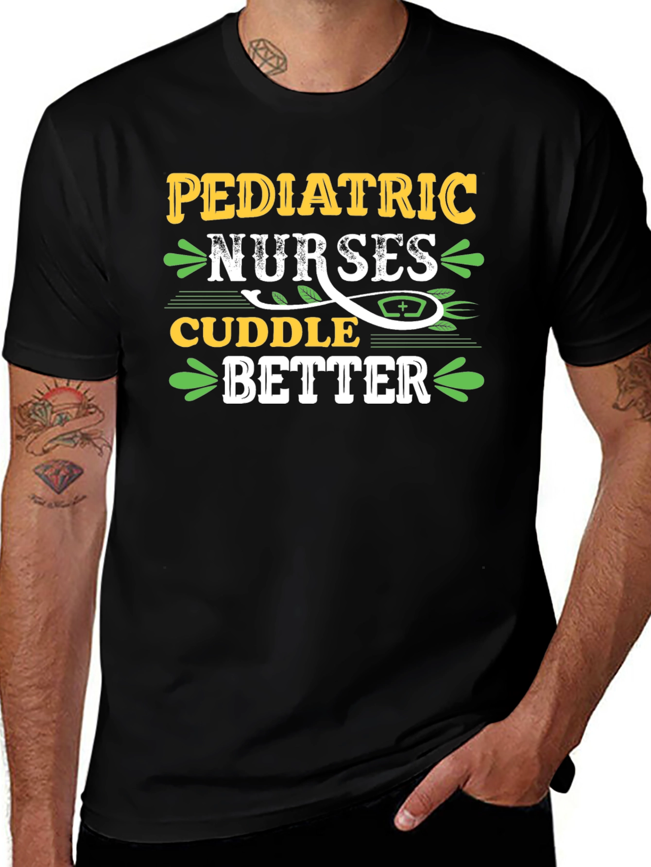 Pediatric Nurses Cuddle Better Graphic Tee