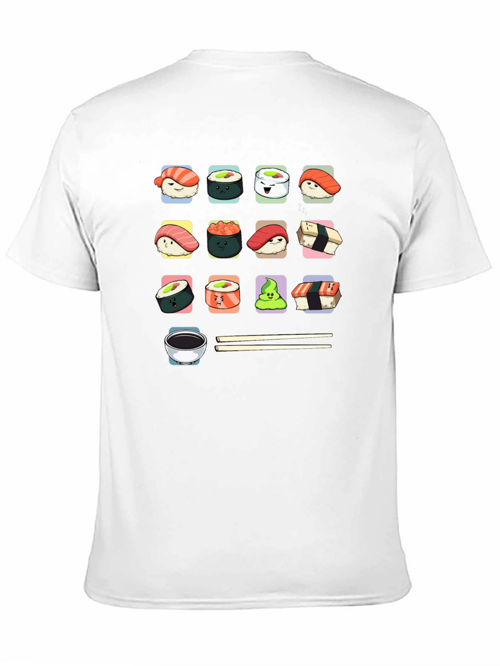 Sushi Lover T-Shirt - Cute Kawaii Design
