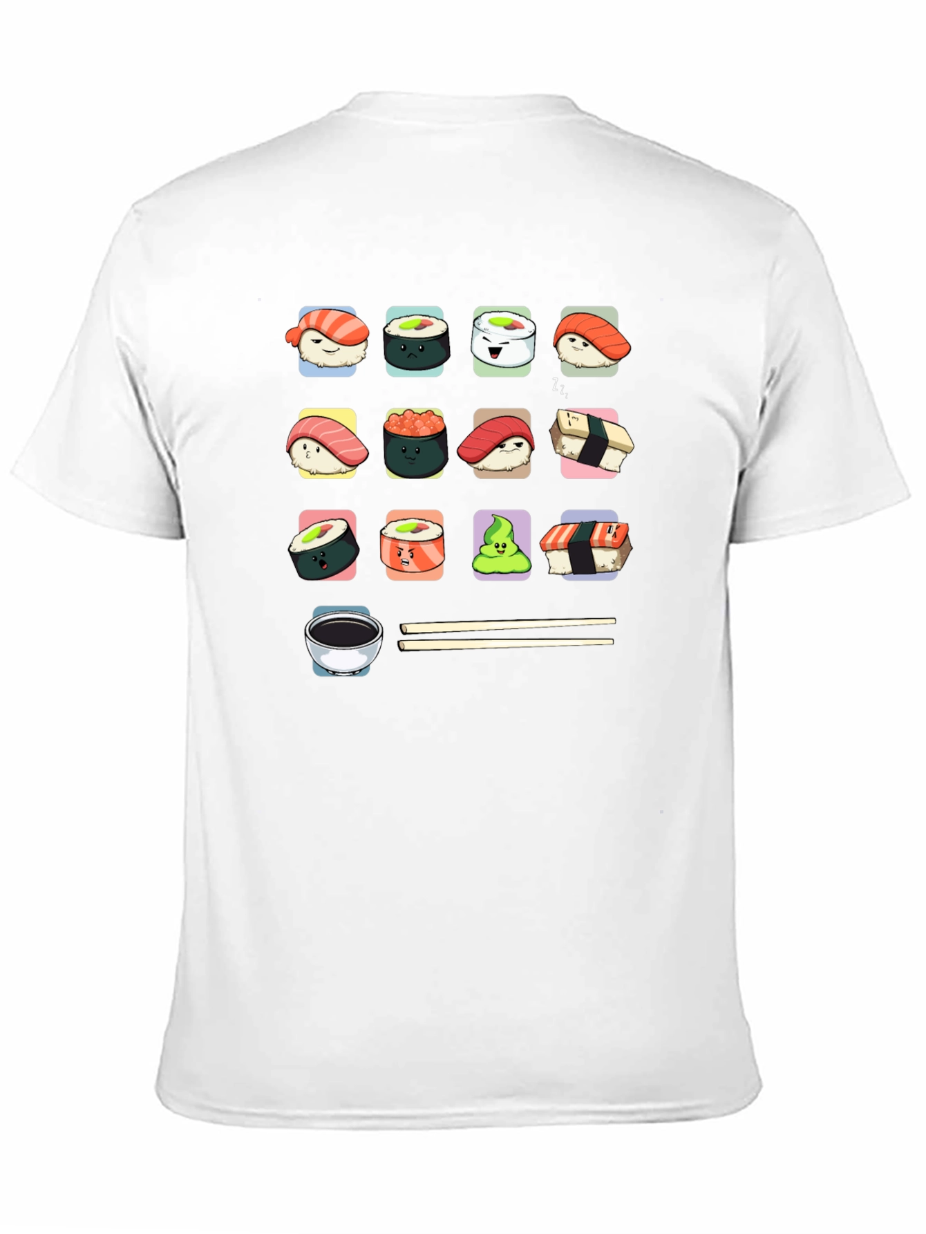 Sushi Lover T-Shirt - Cute Kawaii Design