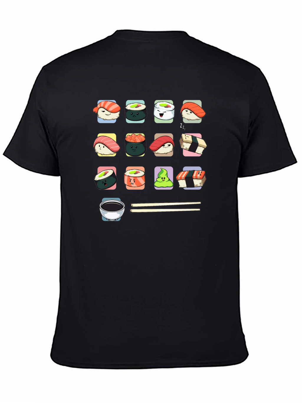 Sushi Lover T-Shirt - Cute Kawaii Design