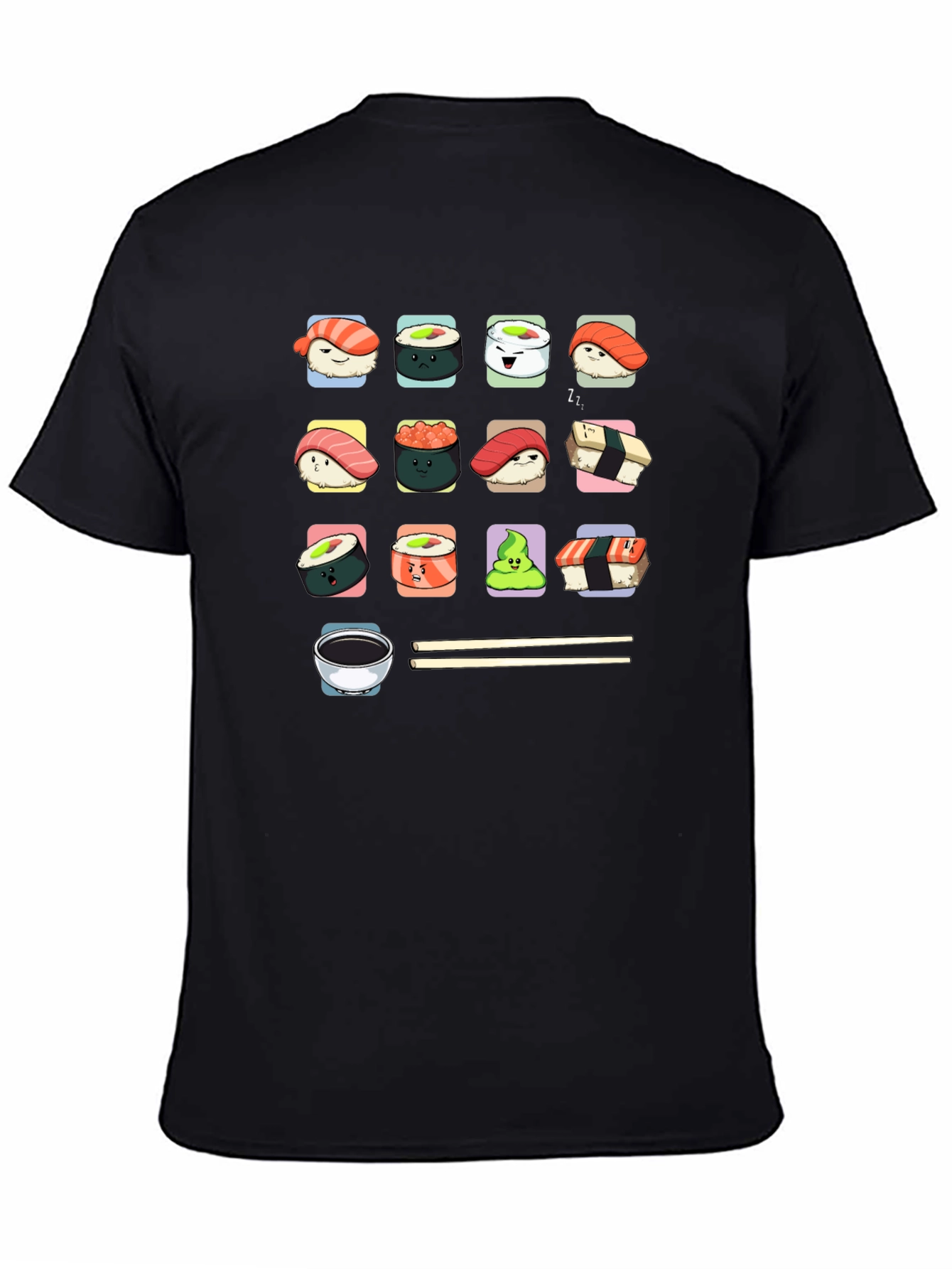 Sushi Lover T-Shirt - Cute Kawaii Design