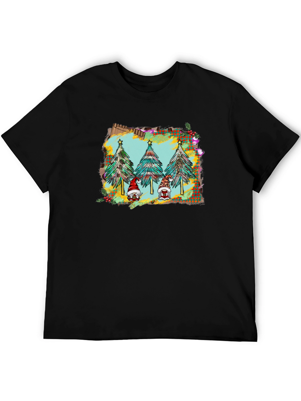 Holiday Gnomes Christmas Tree T-Shirt