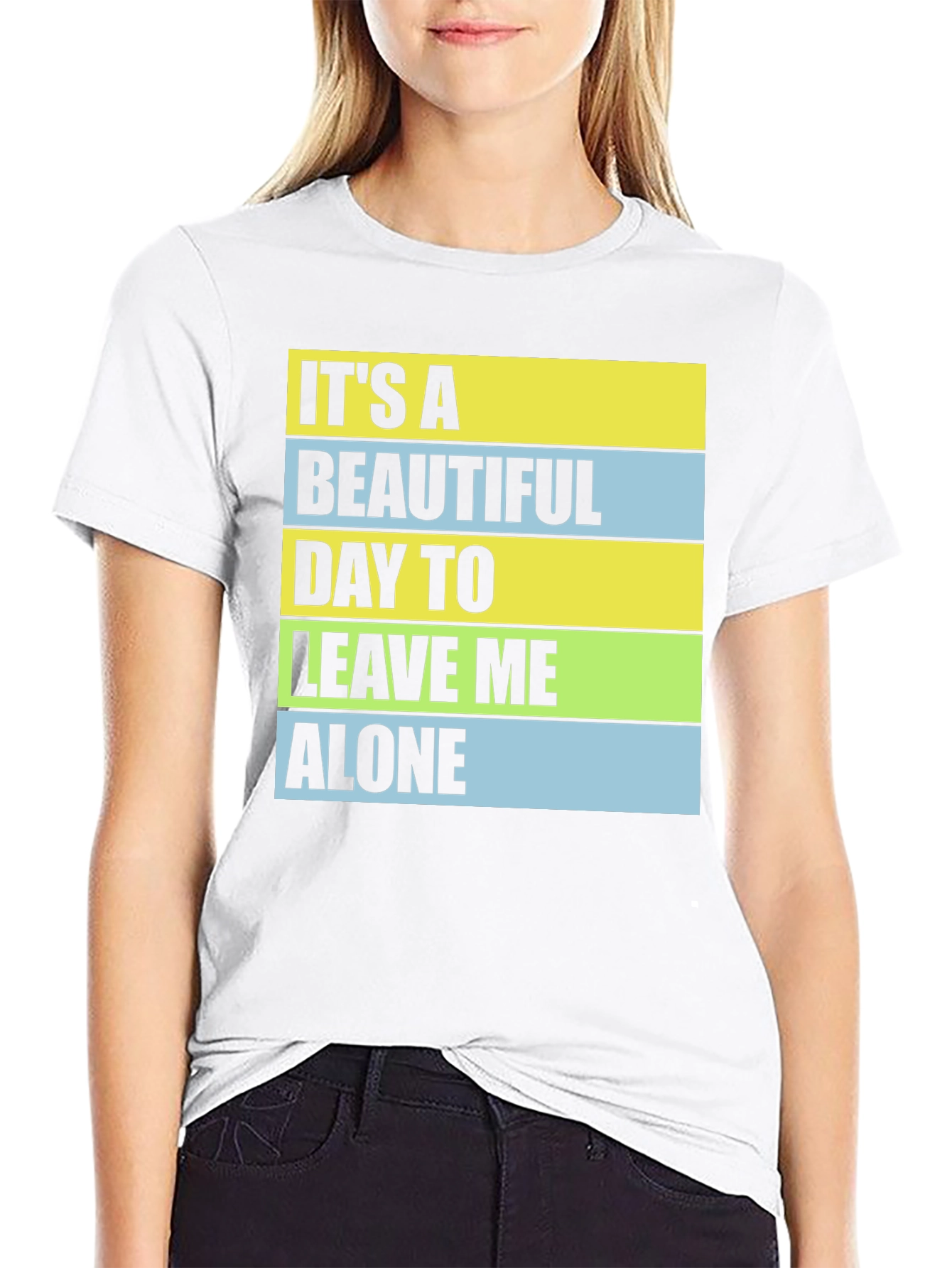 Funny Sarcastic T-Shirt - Leave Me Alone
