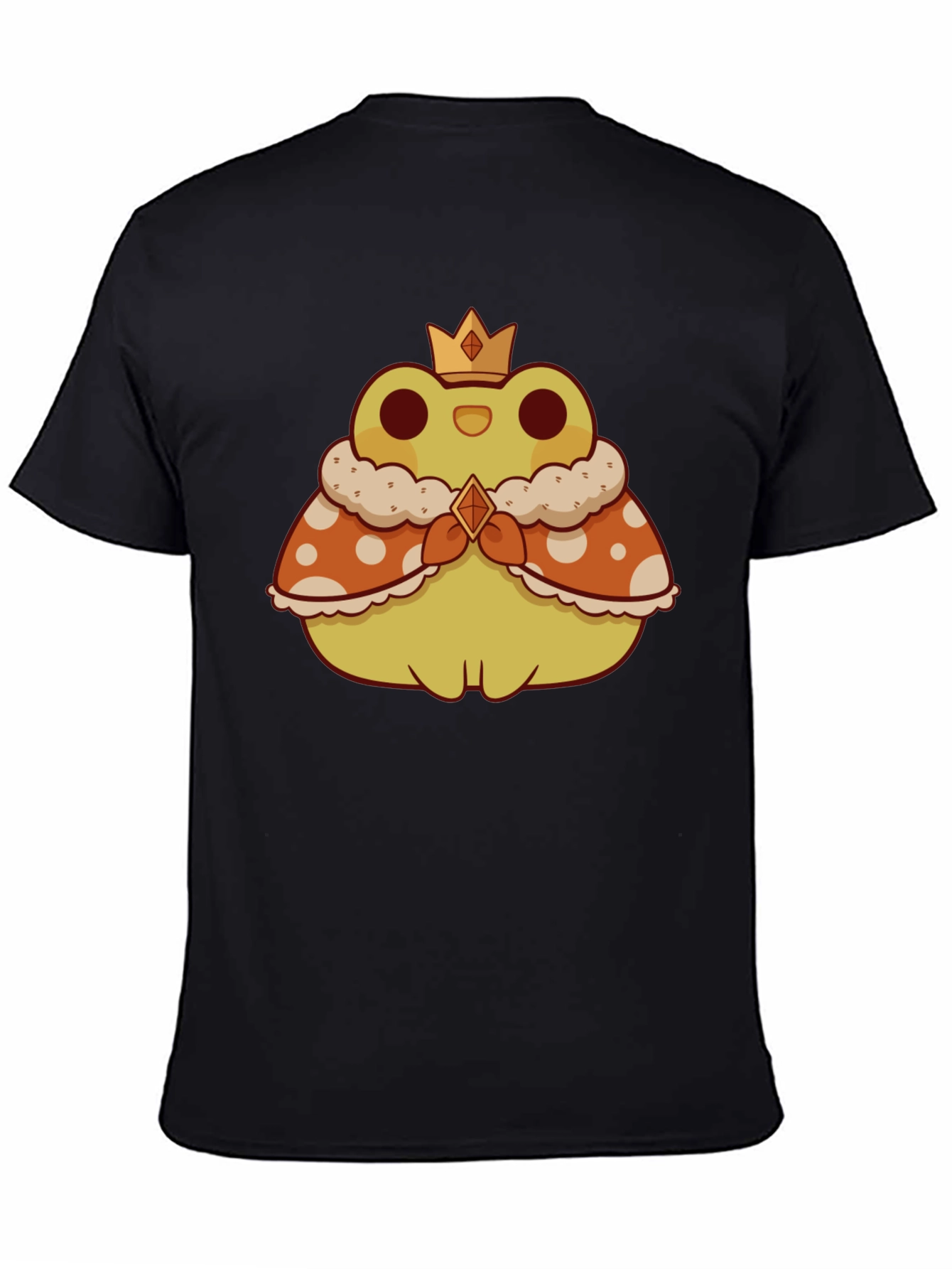King Frog T-Shirt - Royal Amphibian Graphic Tee