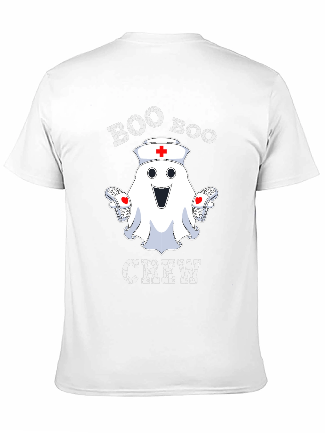 Boo Boo Crew Ghost Nurse T-Shirt