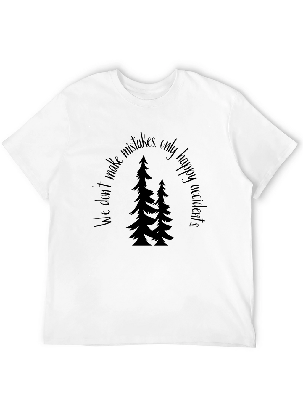 Happy Accidents Tree Graphic Tee