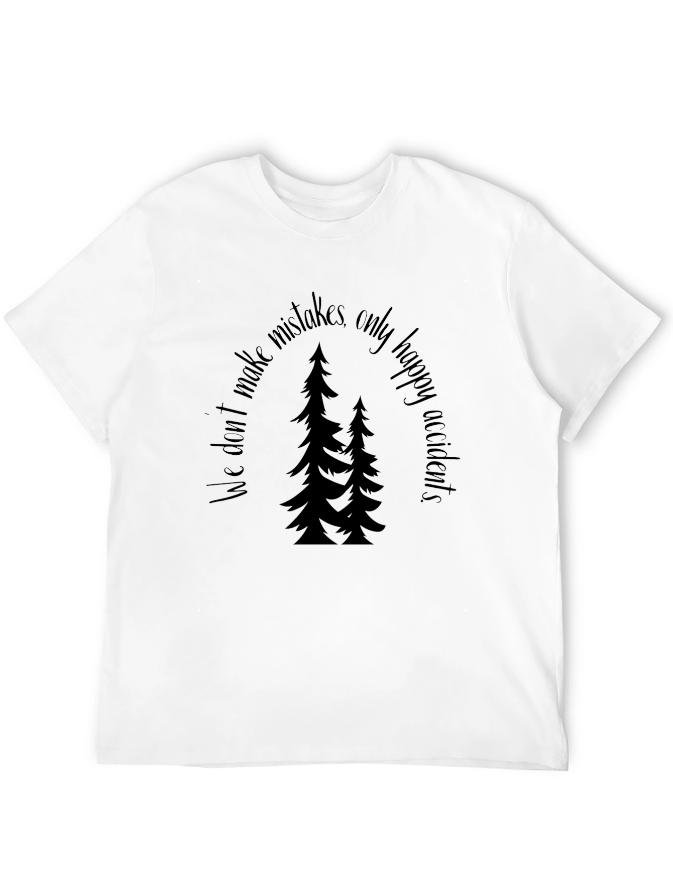 Happy Accidents Tree Graphic Tee
