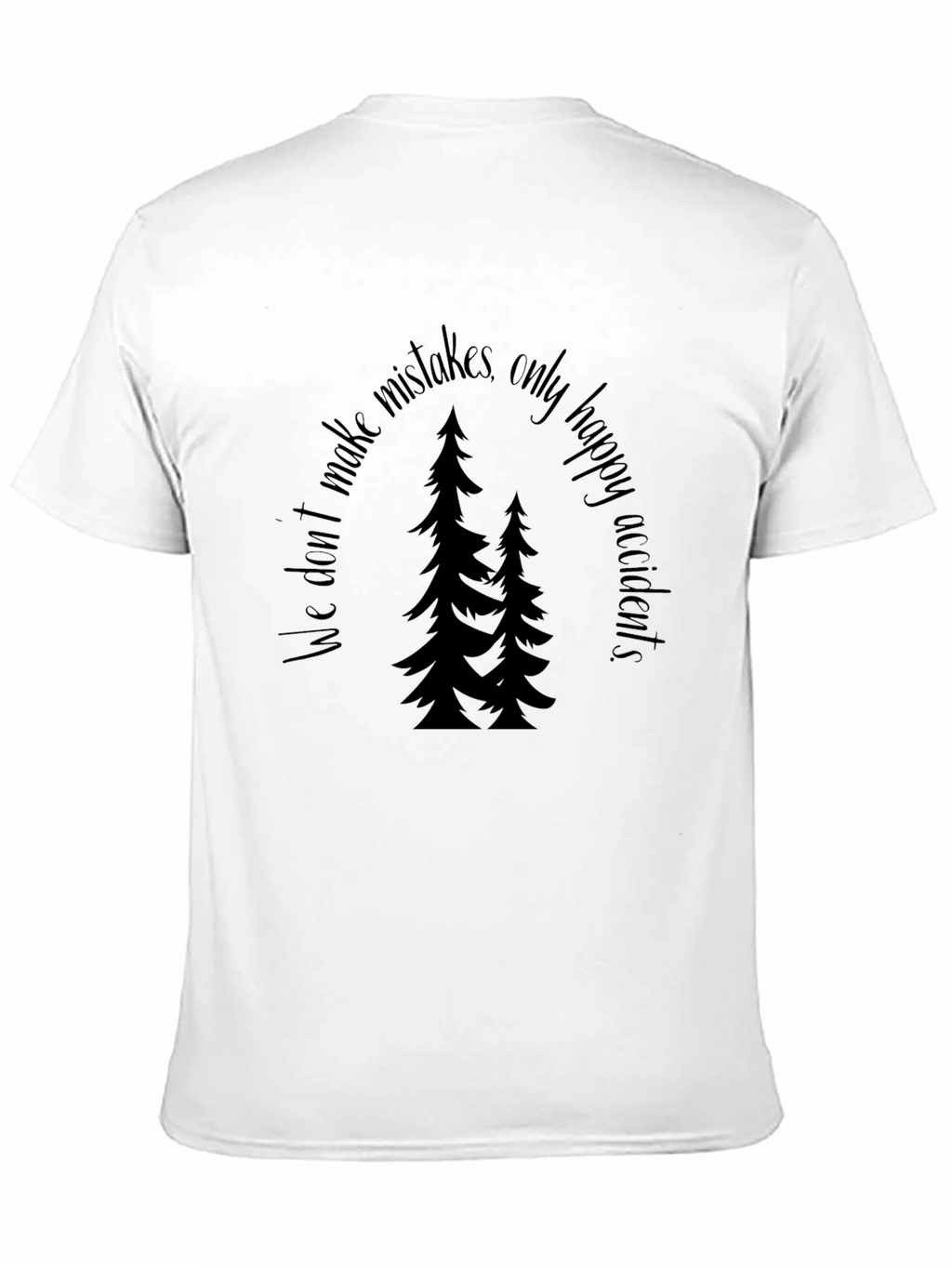 Happy Accidents Tree Graphic Tee