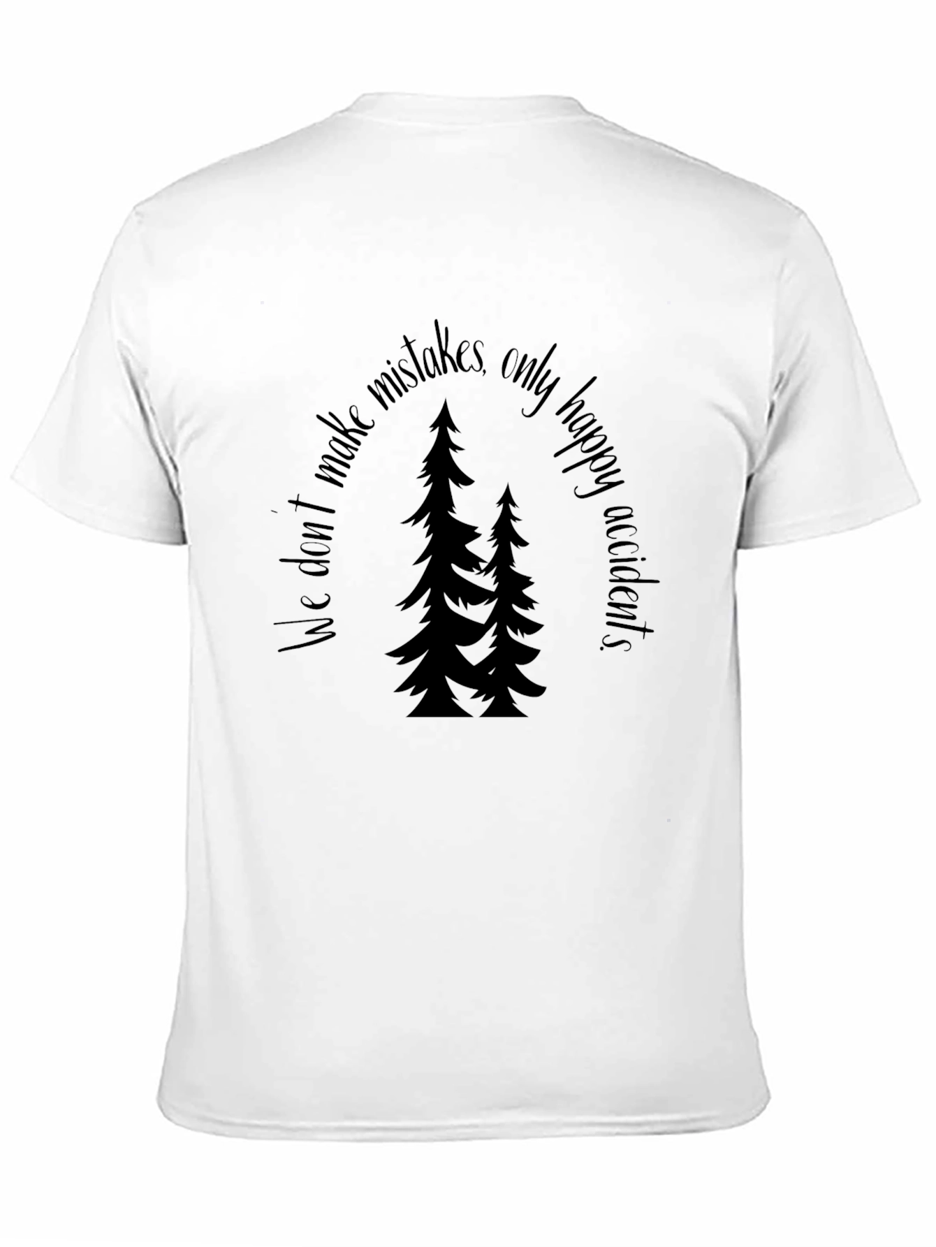 Happy Accidents Tree Graphic Tee
