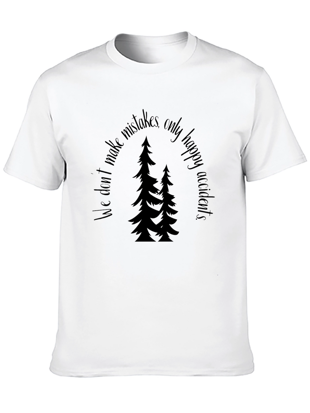Happy Accidents Tree Graphic Tee