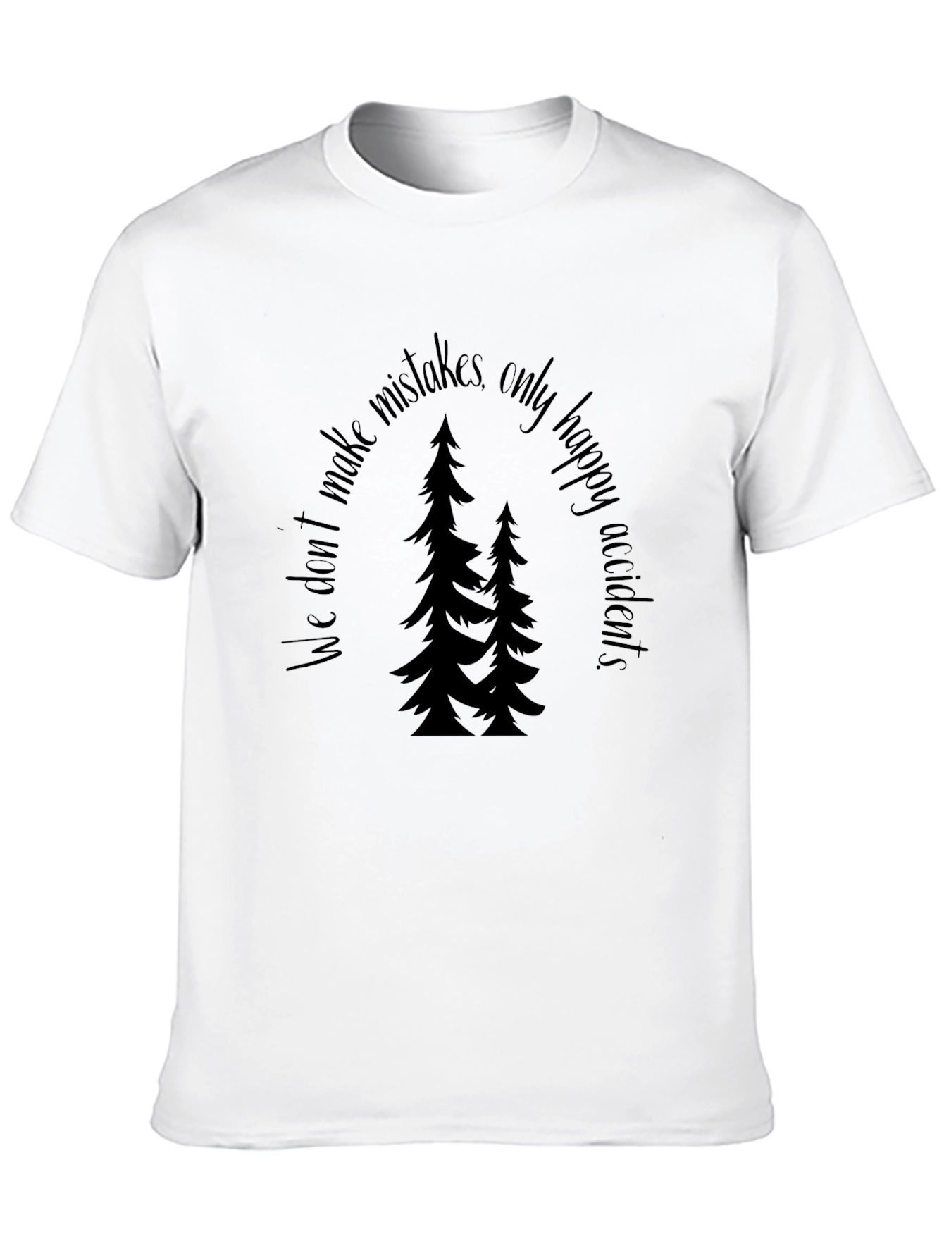 Happy Accidents Tree Graphic Tee