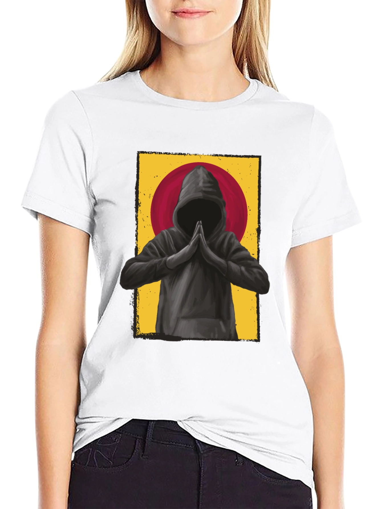 Mystic Monk Graphic Tee - Black T-Shirt