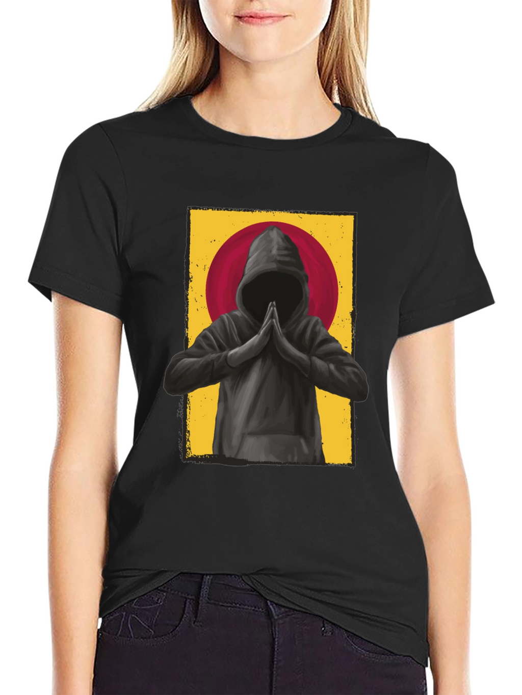 Mystic Monk Graphic Tee - Black T-Shirt