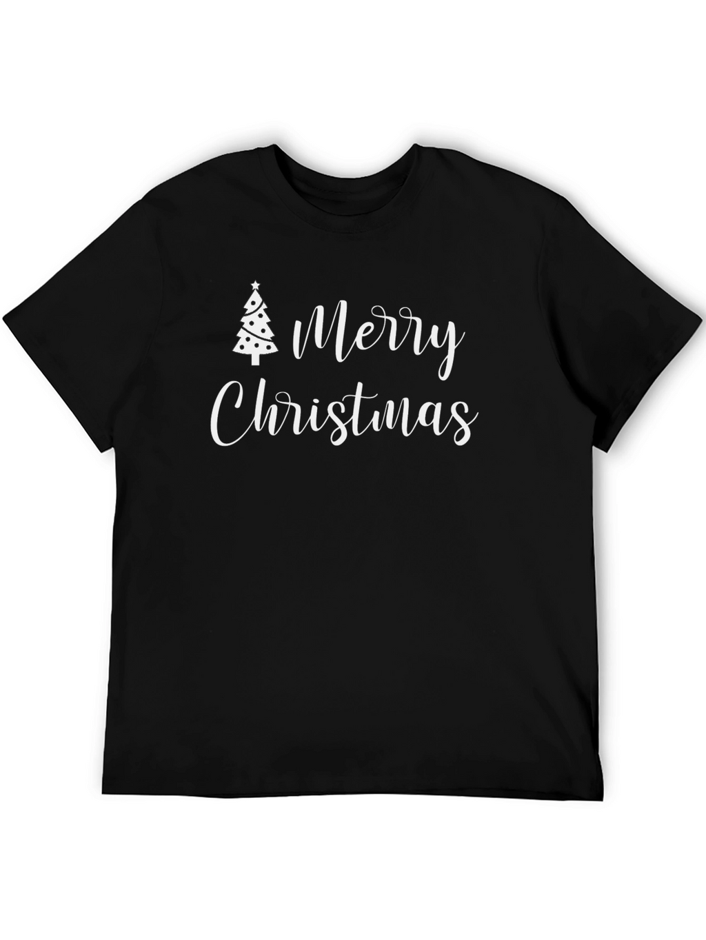 Merry Christmas Graphic Tee - Holiday Festive Shirt