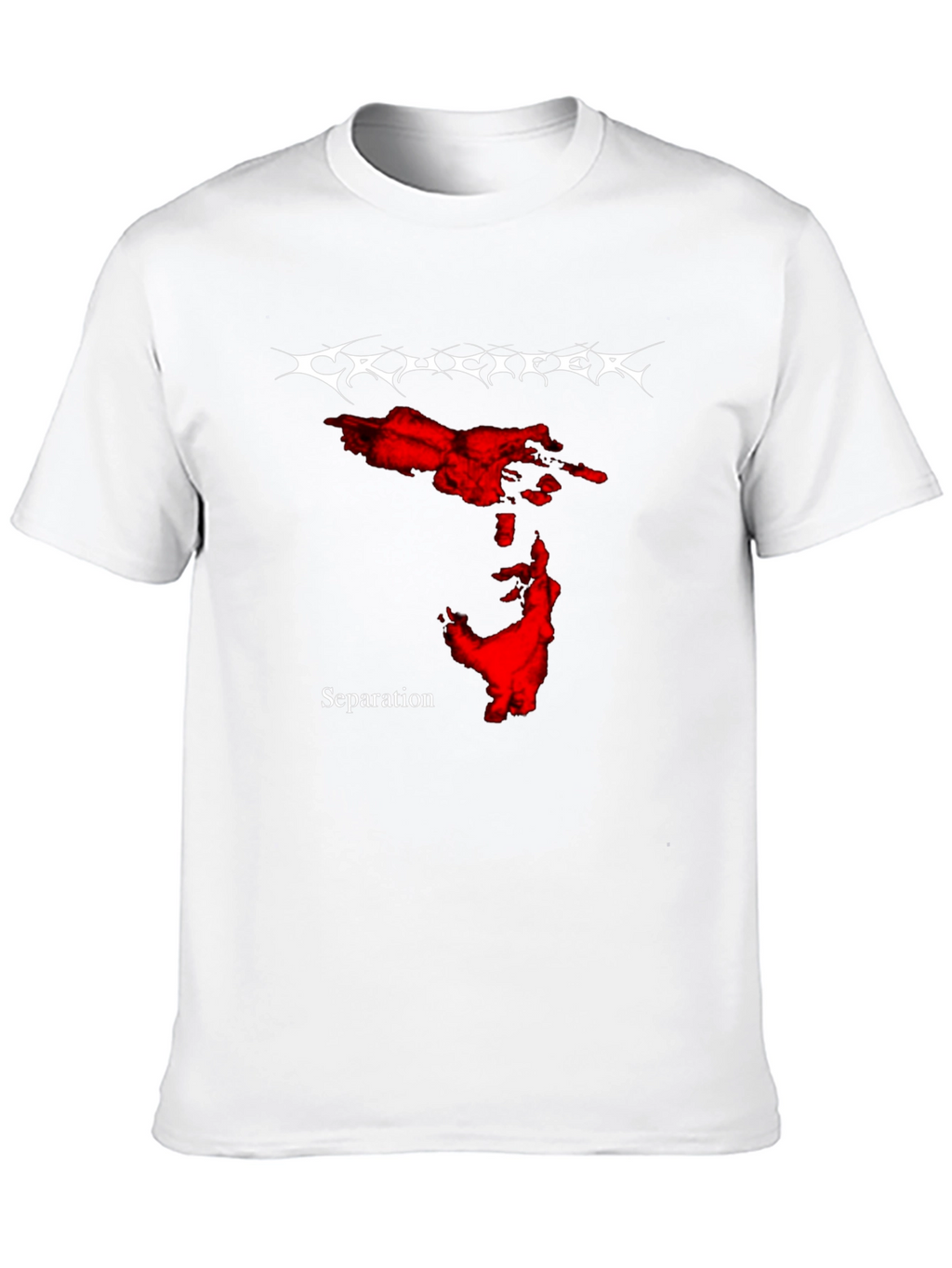 Krucifer Separation Black Graphic T-Shirt
