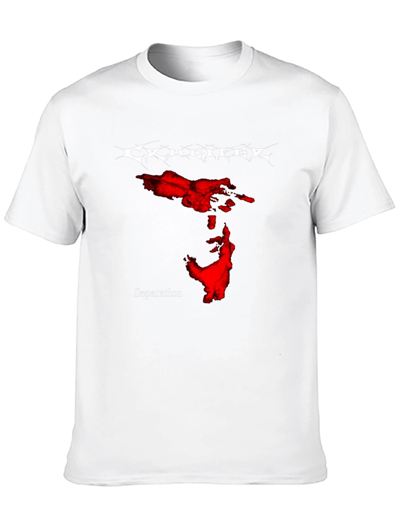 Krucifer Separation Black Graphic T-Shirt