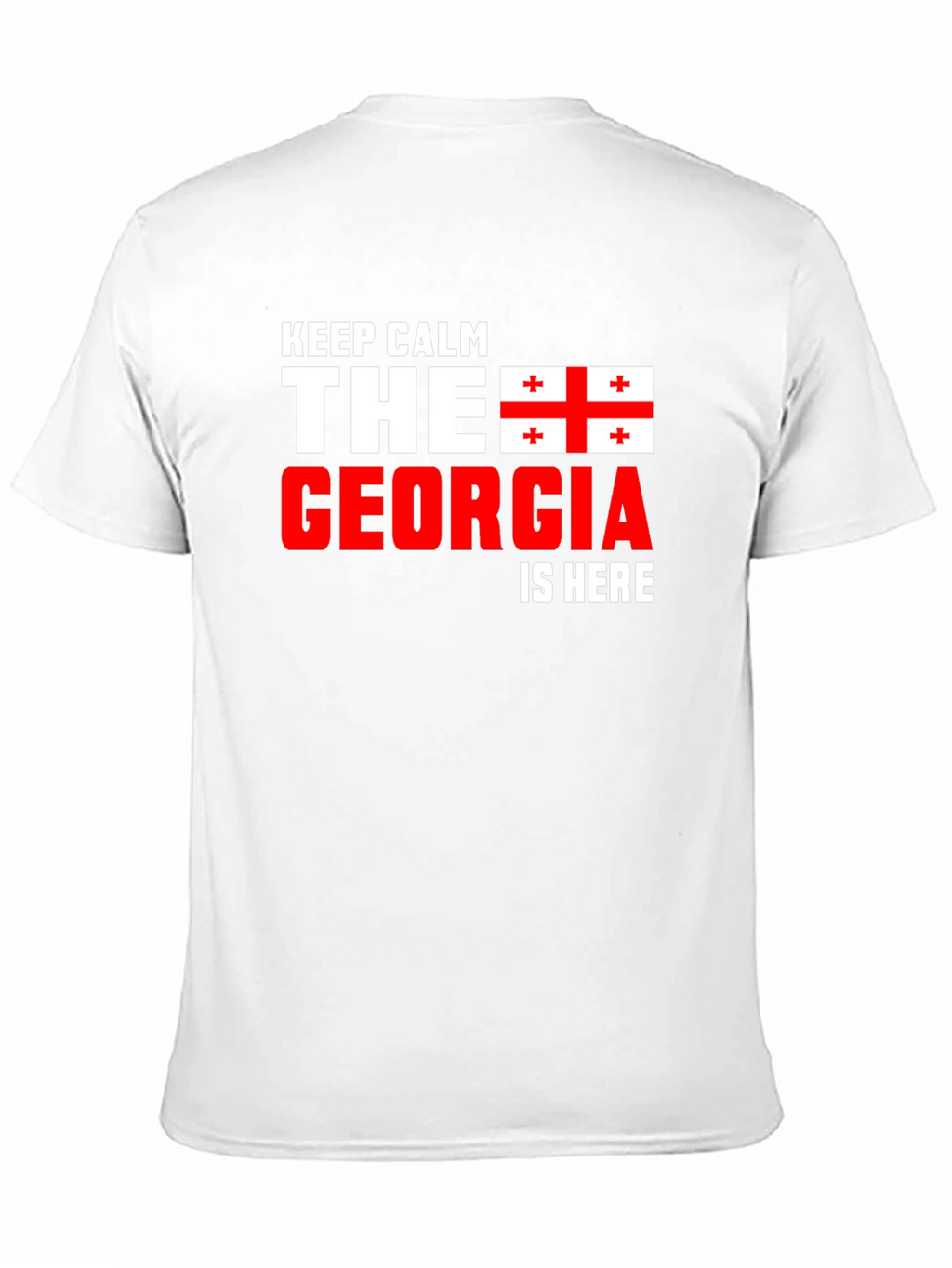 Keep Calm Georgia Flag T-Shirt