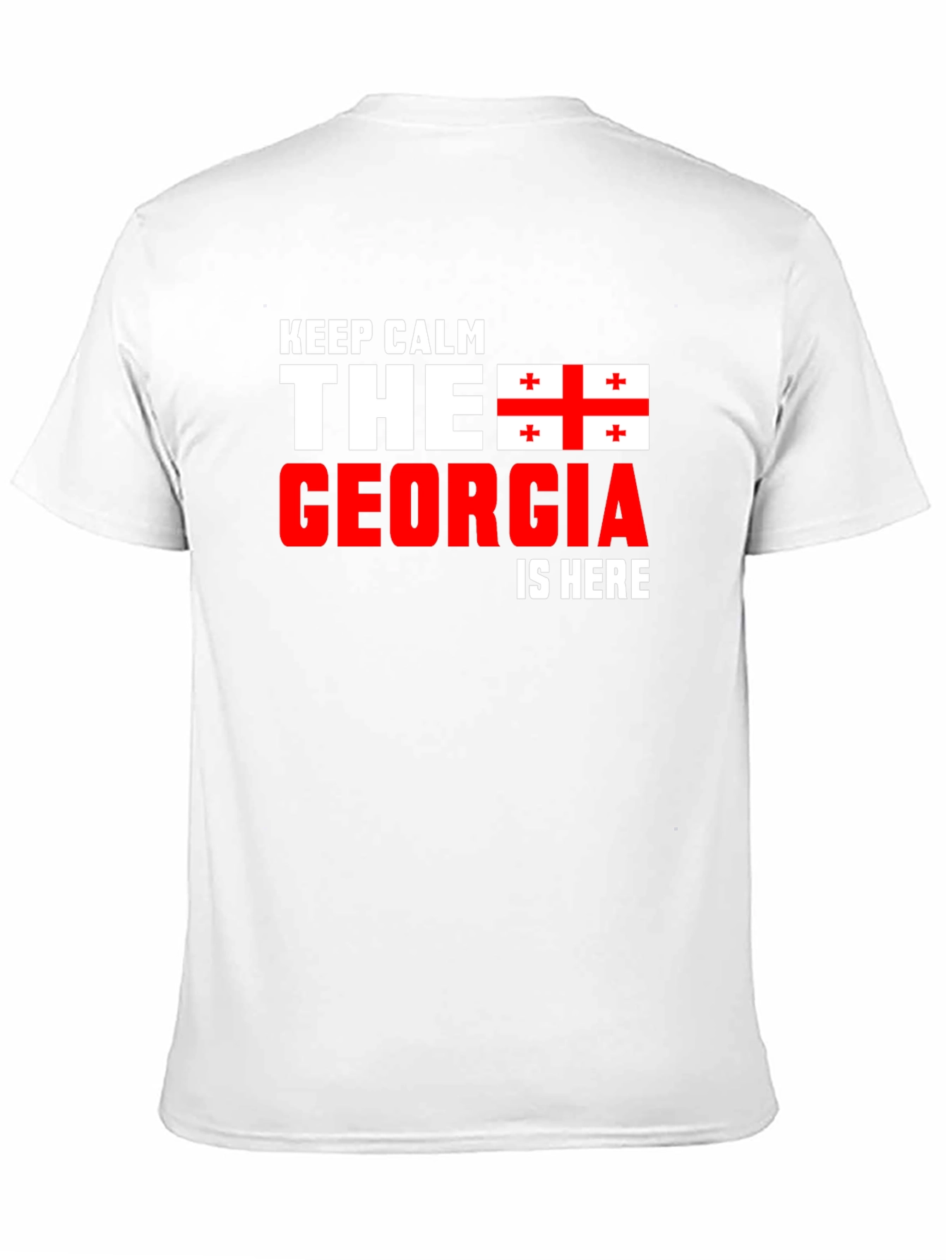 Keep Calm Georgia Flag T-Shirt
