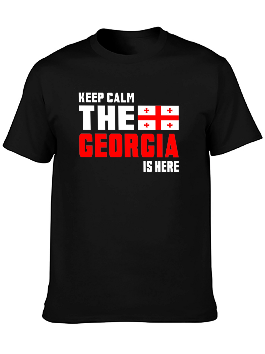 Keep Calm Georgia Flag T-Shirt