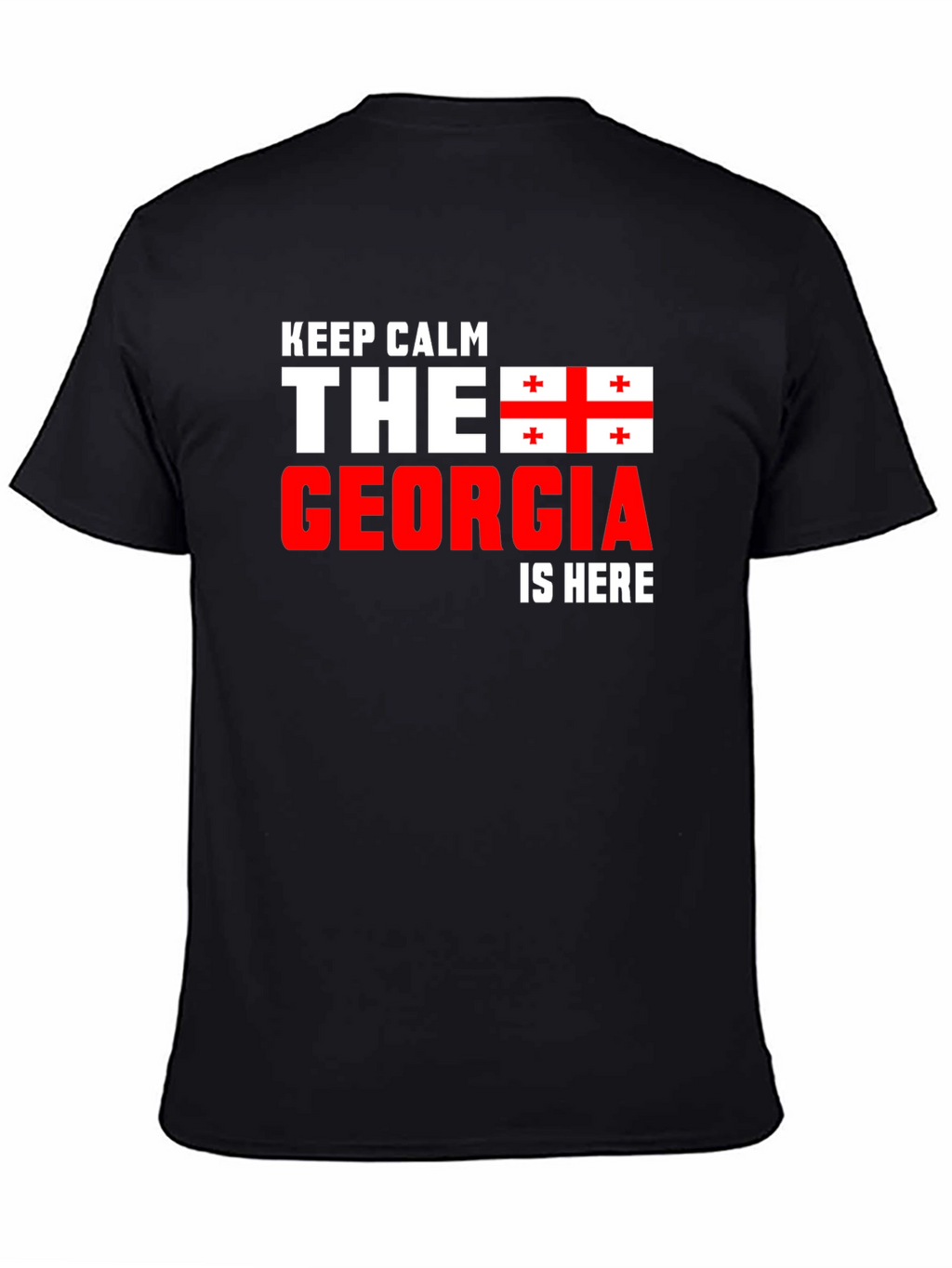 Keep Calm Georgia Flag T-Shirt