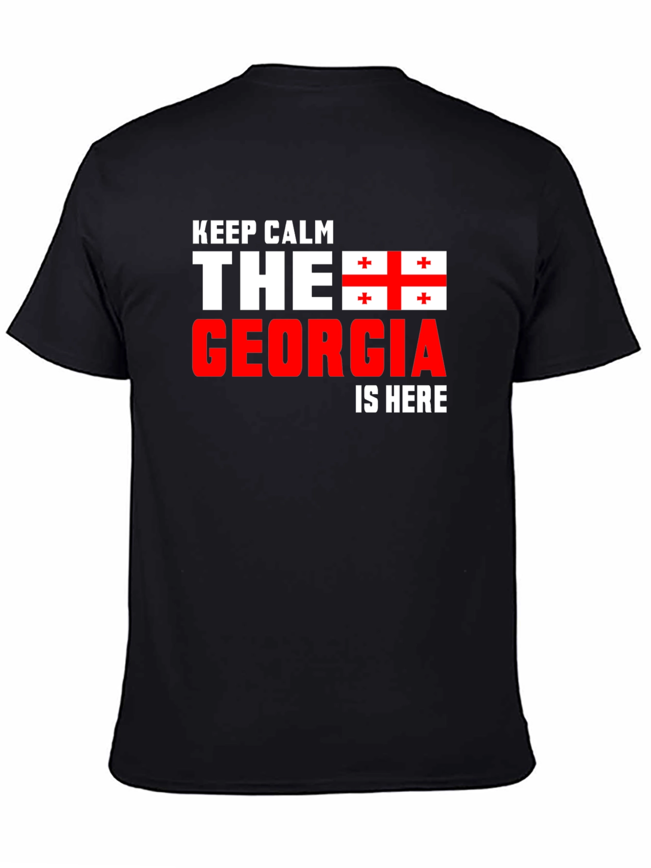 Keep Calm Georgia Flag T-Shirt