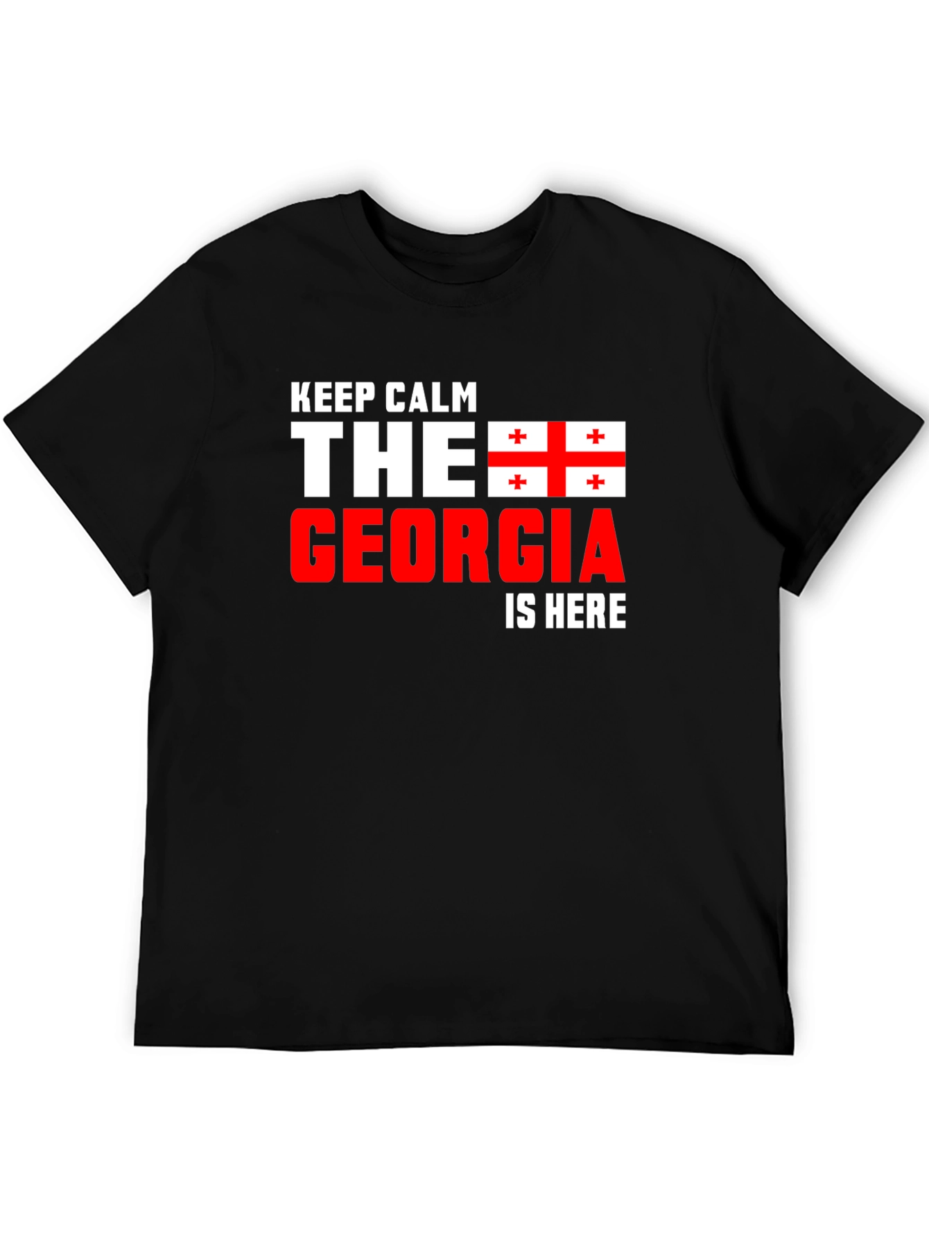 Keep Calm Georgia Flag T-Shirt