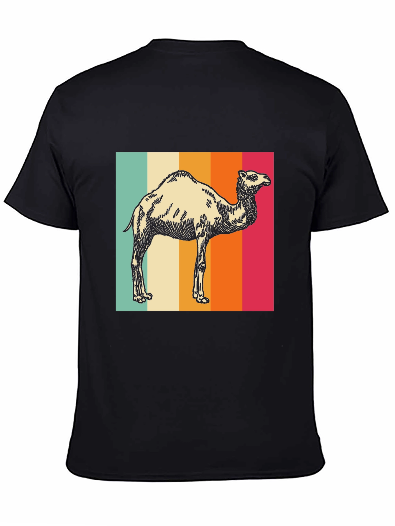 Retro Camel T-Shirt - Vintage Style Tee