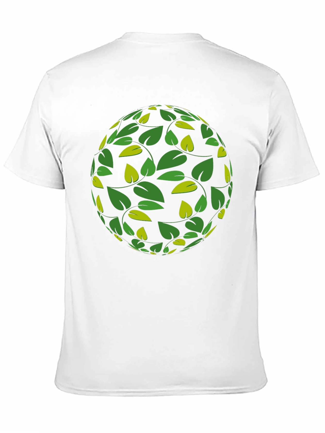 Leaf Globe Graphic Tee - Stylish Casual Wear