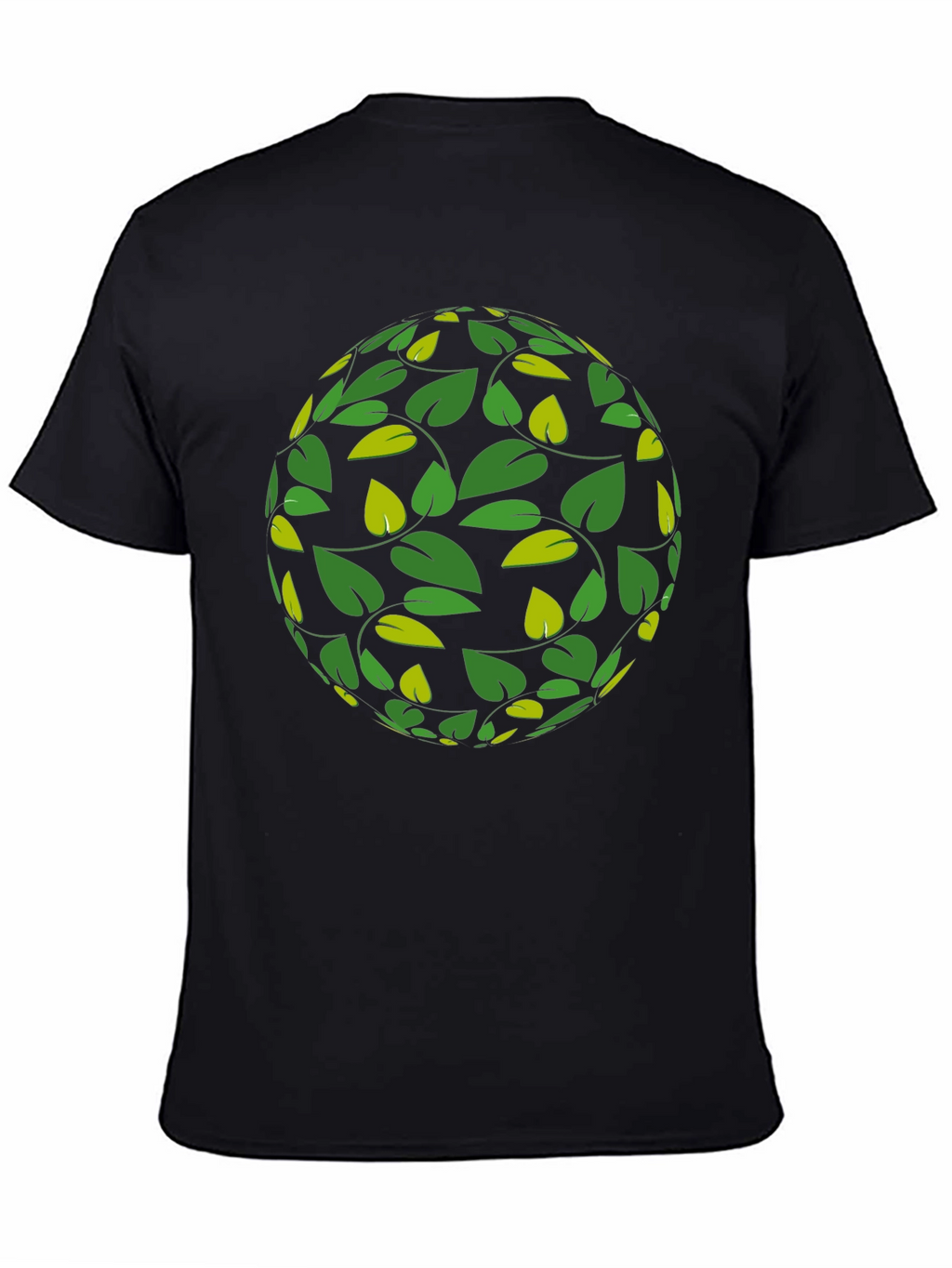 Leaf Globe Graphic Tee - Stylish Casual Wear