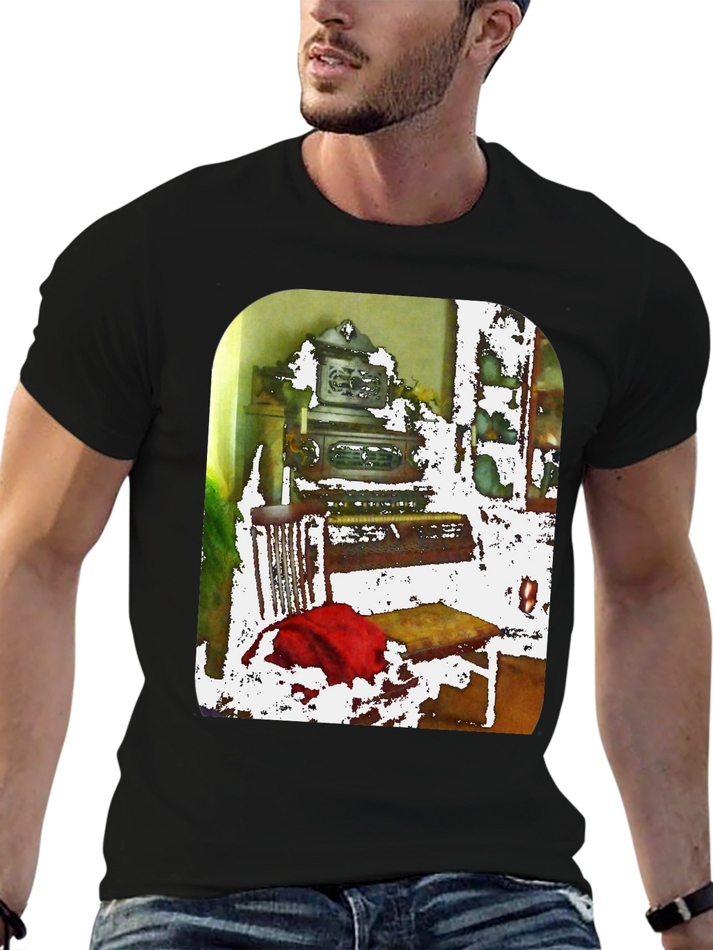 Unique Art Print Tee