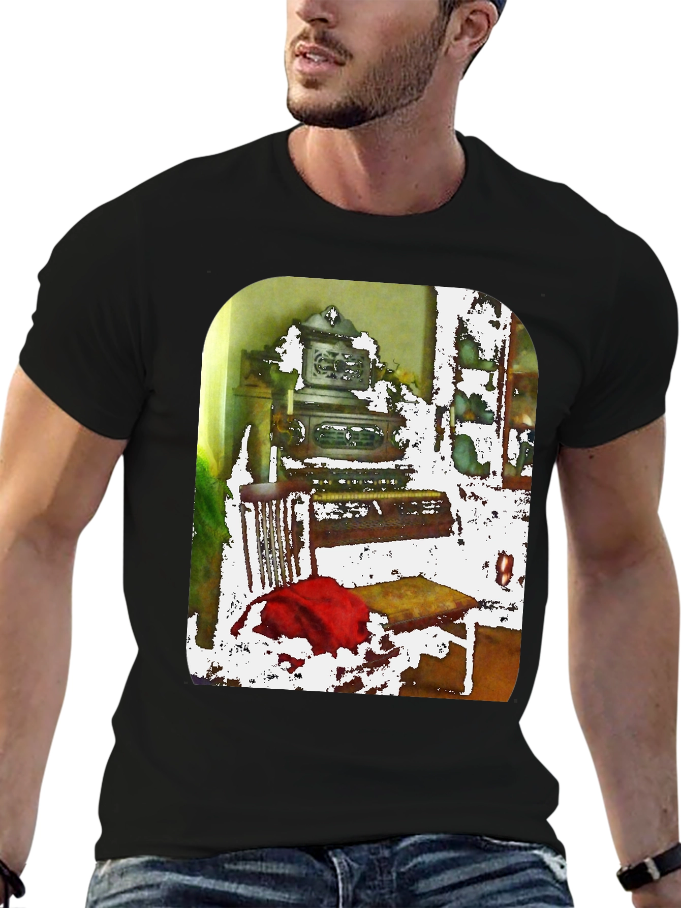 Unique Art Print Tee