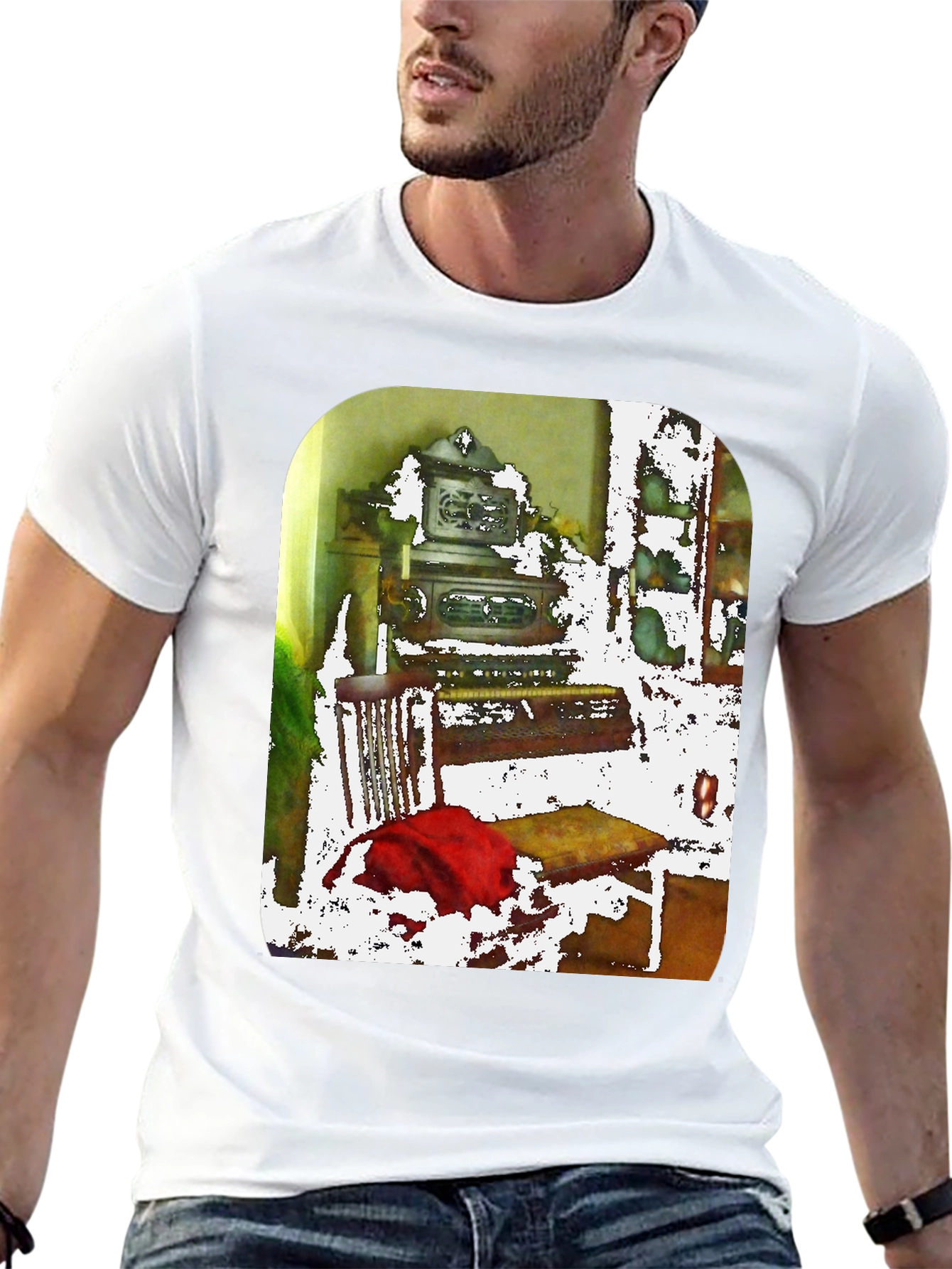 Unique Art Print Tee