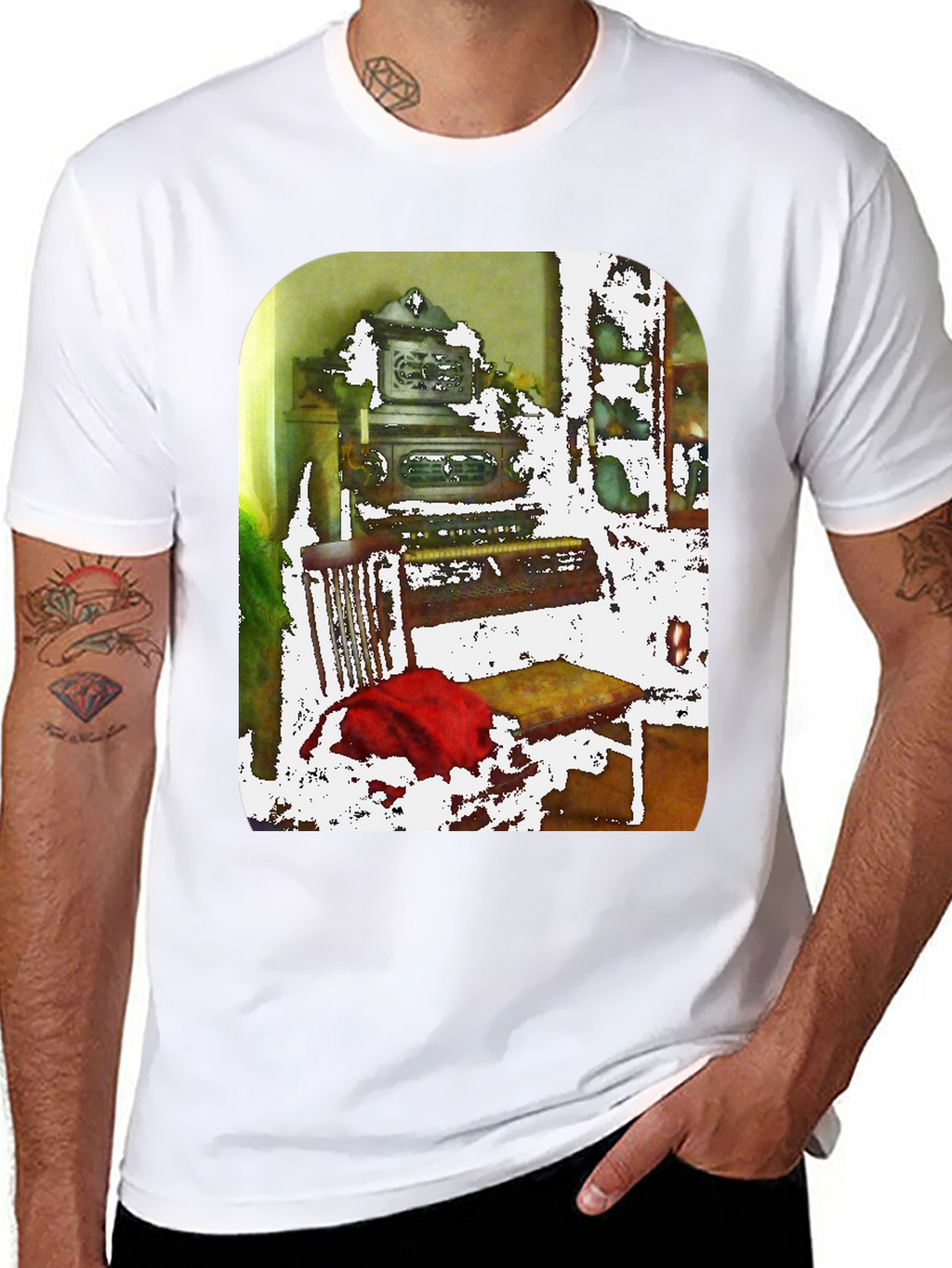 Unique Art Print Tee