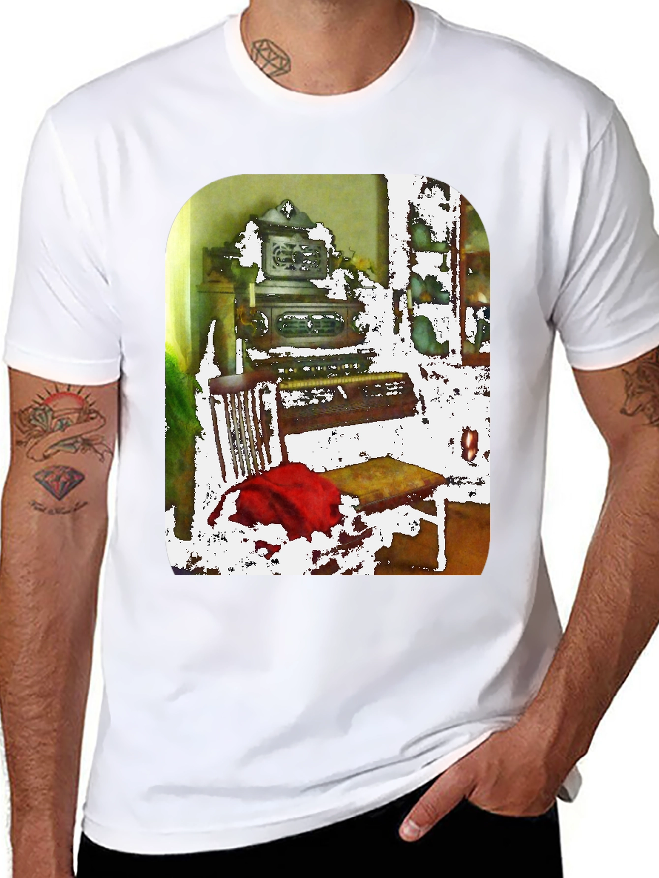 Unique Art Print Tee