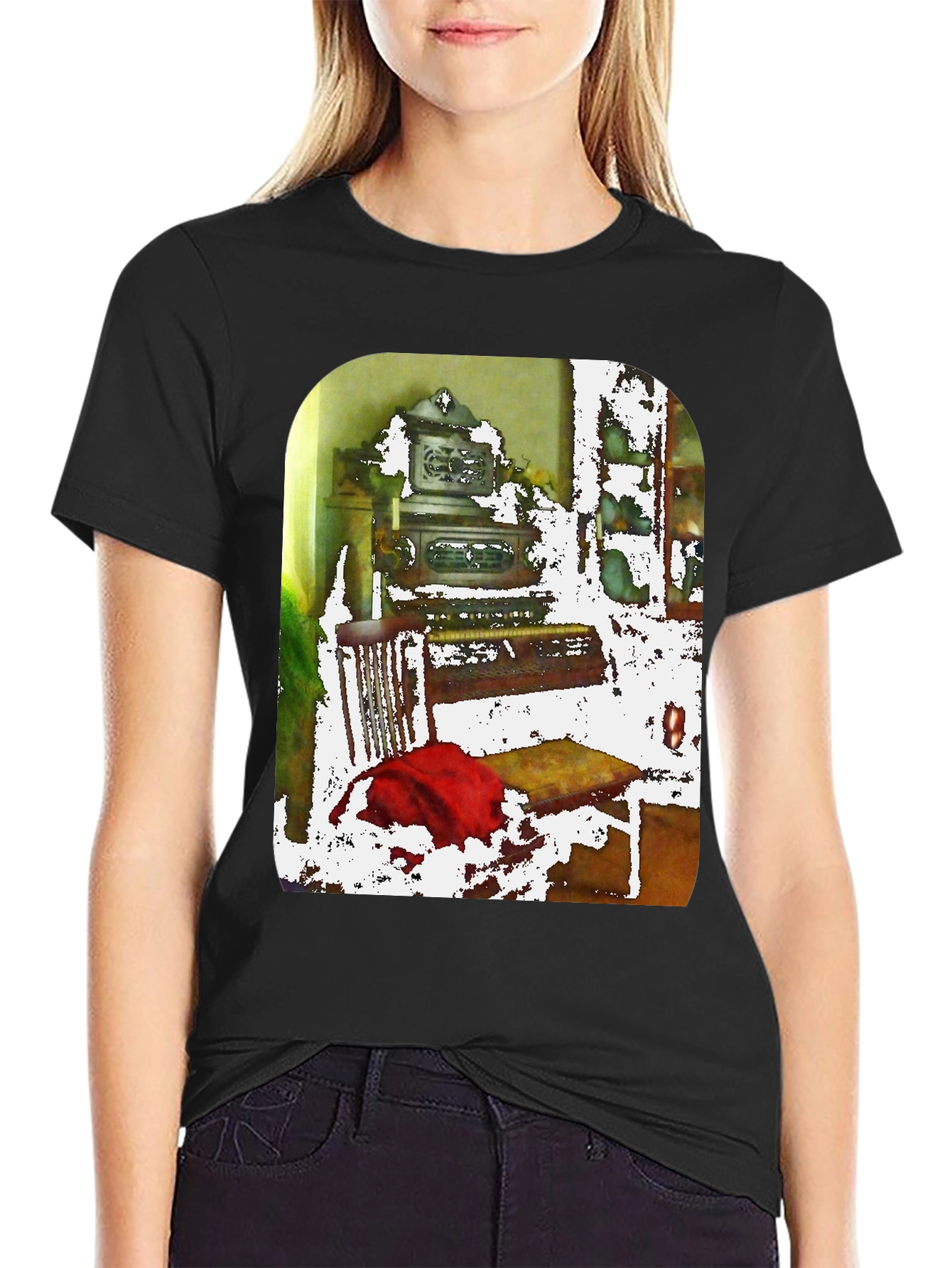 Unique Art Print Tee