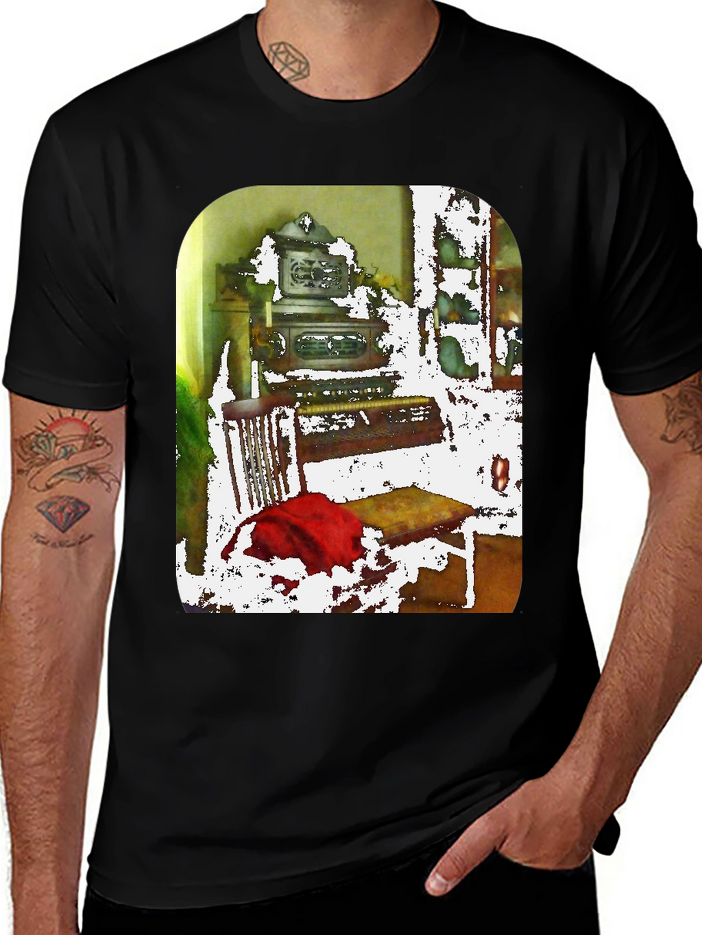 Unique Art Print Tee