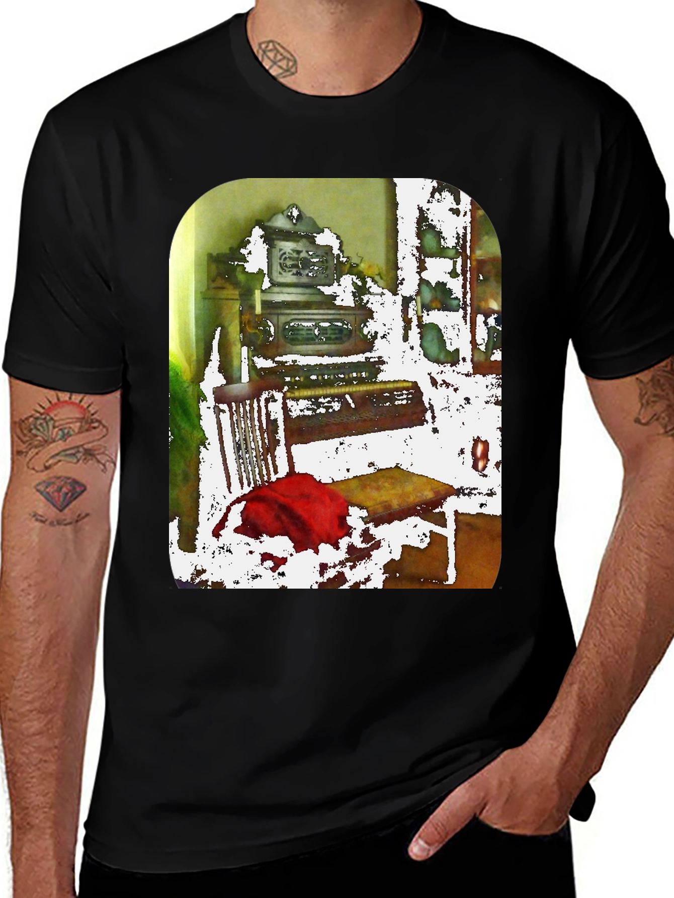 Unique Art Print Tee