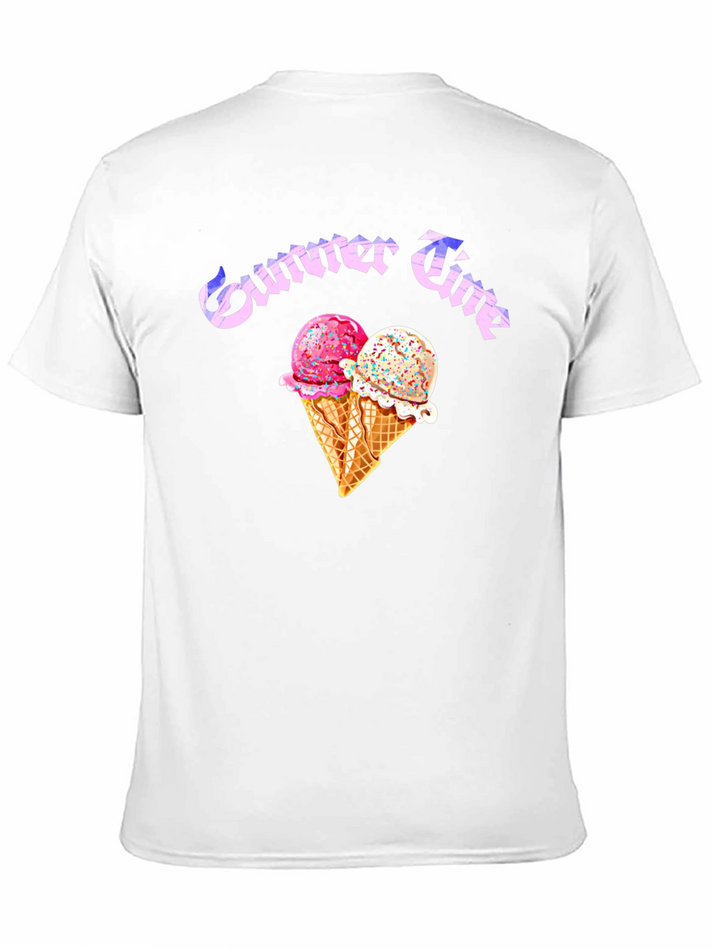 Summer Time Ice Cream Graphic Tee